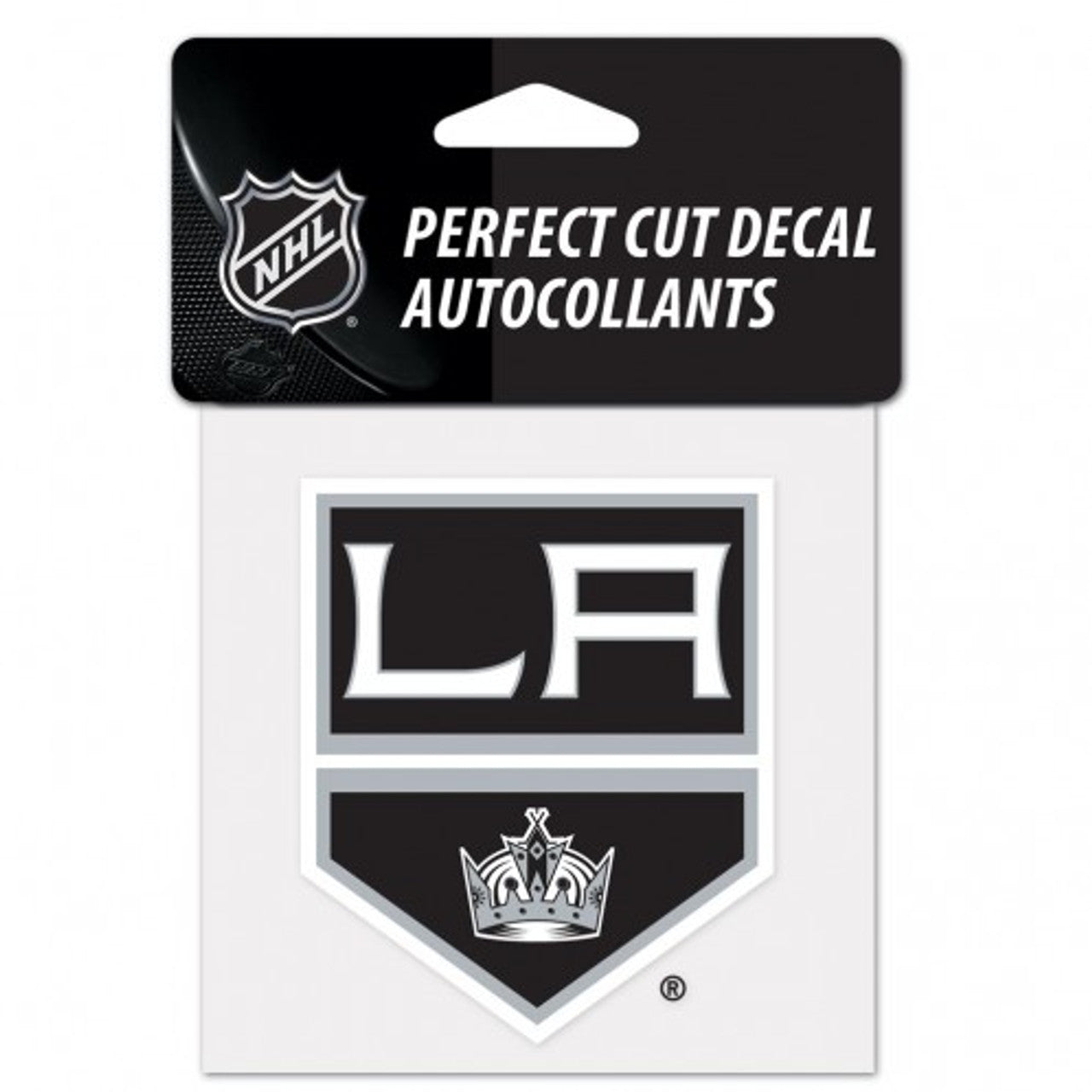 Los Angeles Kings Decal 4x4 Perfect Cut Color - Sports Collectibles, Sports Memorabilia, Sports Fan Shop, Sports Gifts