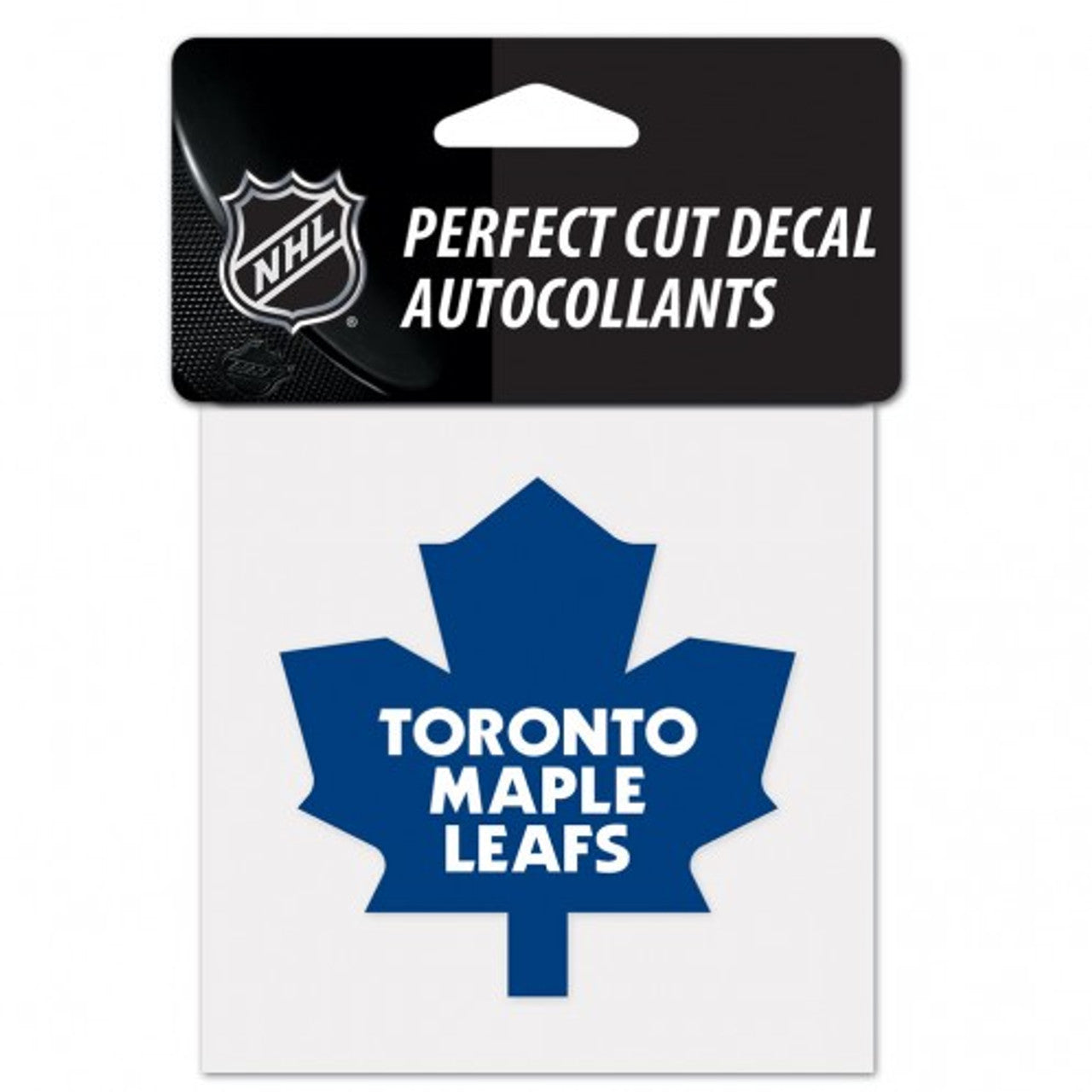 Toronto Maple Leafs Decal 4x4 Perfect Cut Color - Sports Collectibles, Sports Memorabilia, Sports Fan Shop, Sports Gifts