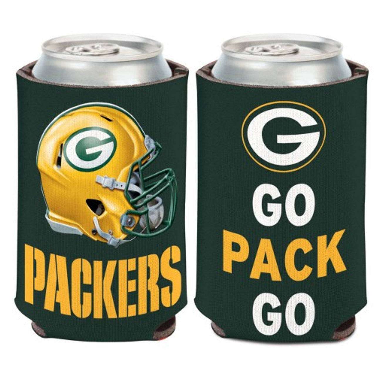 Green Bay Packers Can Cooler Slogan Design - Sports Collectibles, Sports Memorabilia, Sports Fan Shop, Sports Gifts