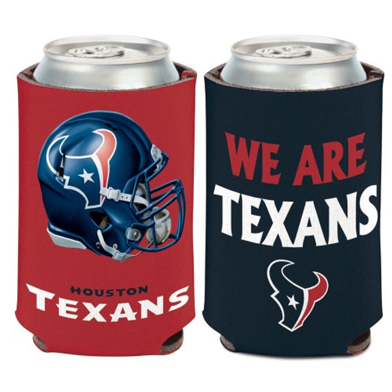 Houston Texans Can Cooler Slogan Design - Sports Collectibles, Sports Memorabilia, Sports Fan Shop, Sports Gifts
