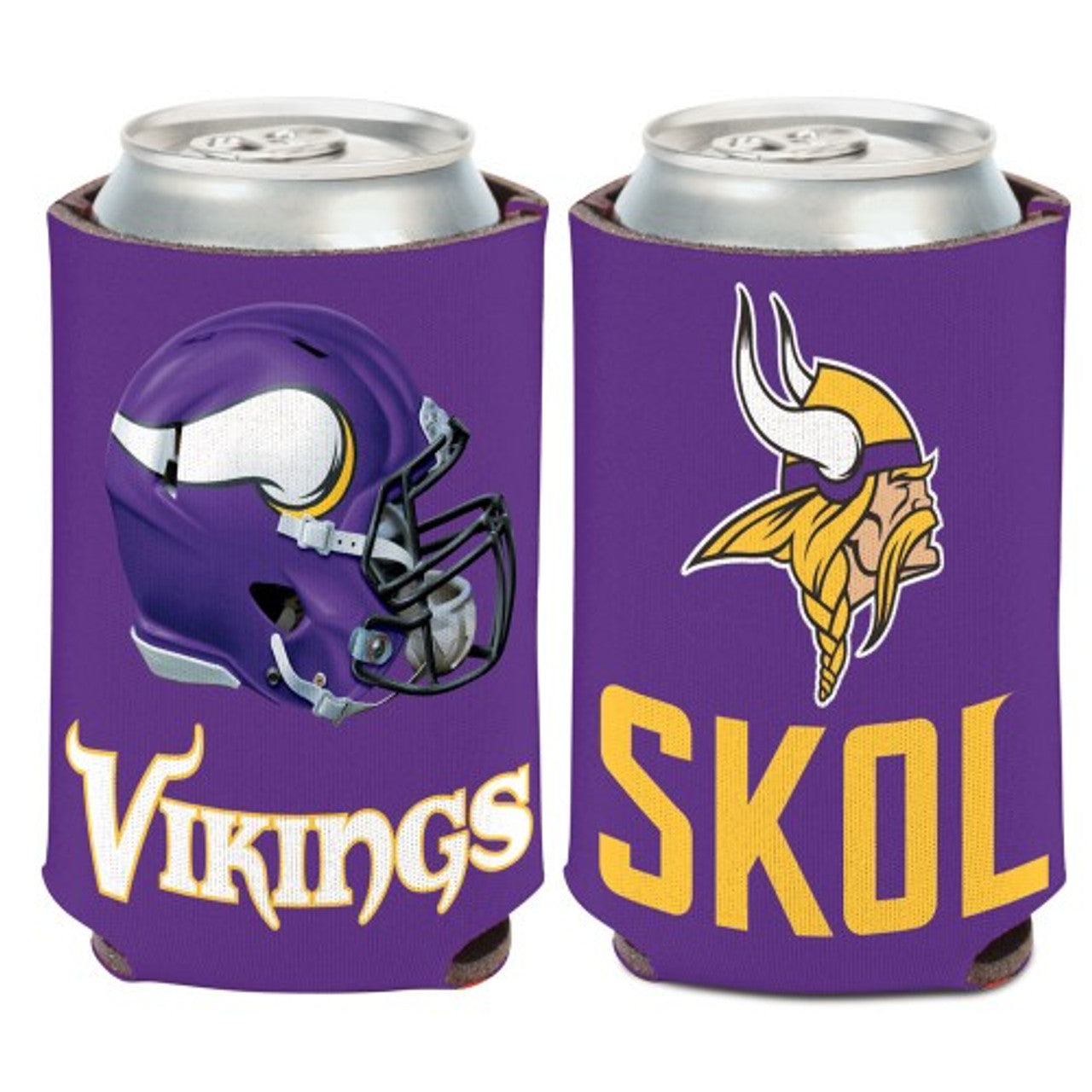 Minnesota Vikings Can Cooler Slogan Design - Sports Collectibles, Sports Memorabilia, Sports Fan Shop, Sports Gifts