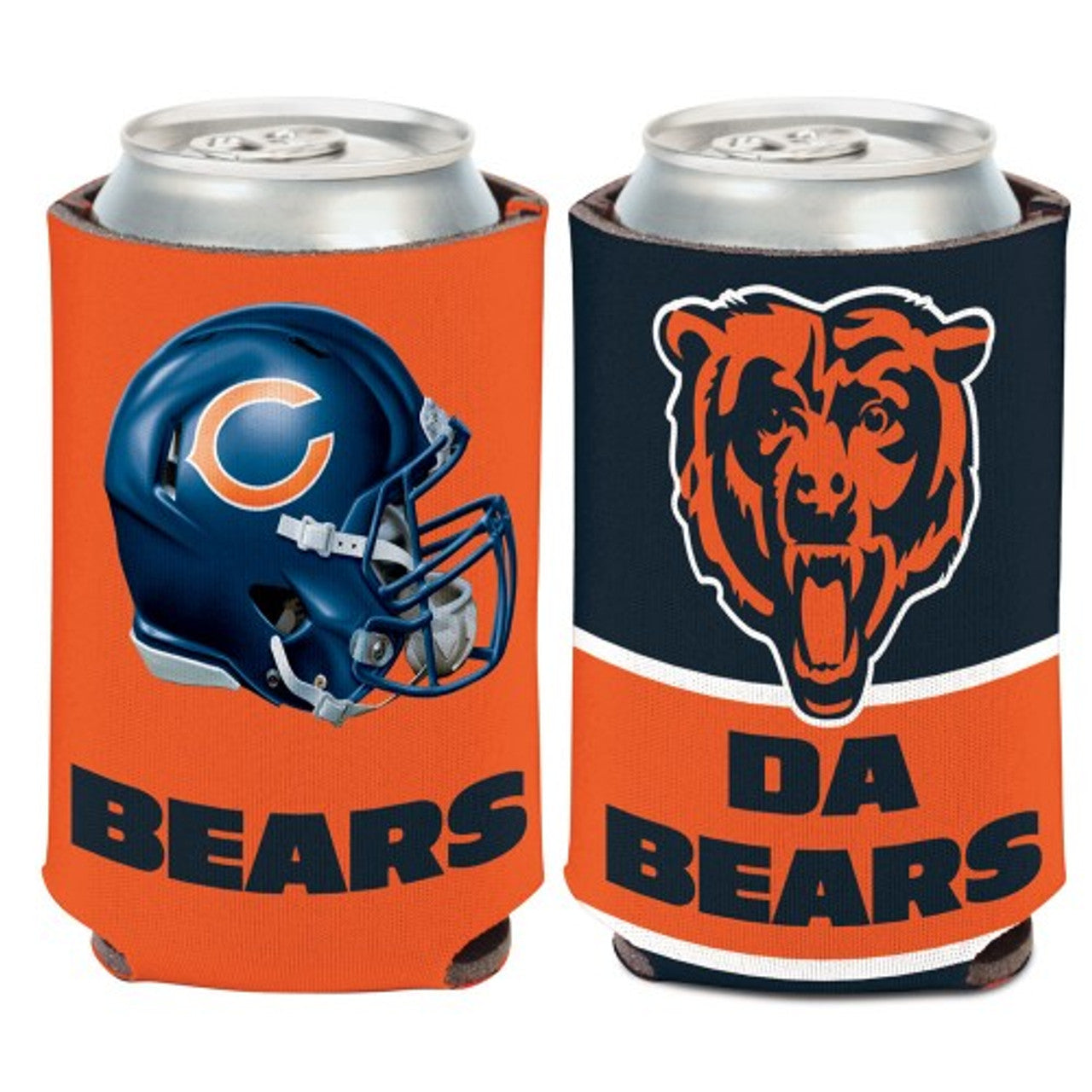 Chicago Bears Can Cooler Slogan Design - Sports Collectibles, Sports Memorabilia, Sports Fan Shop, Sports Gifts