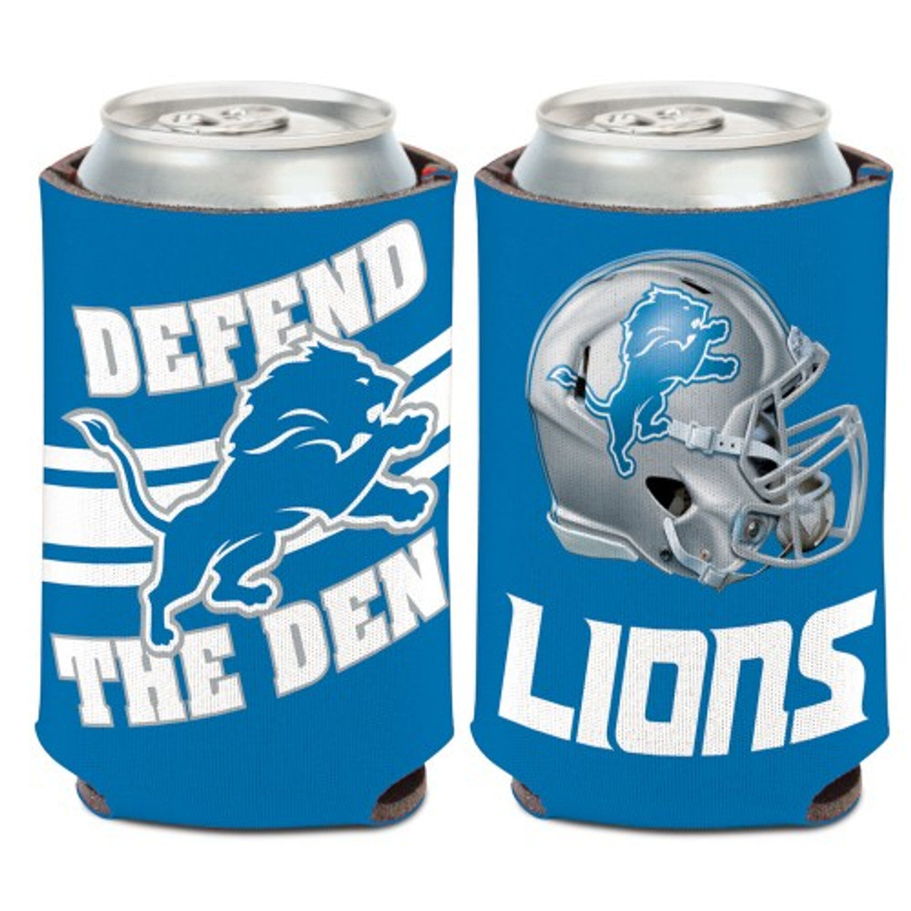 Detroit Lions Can Cooler Slogan Design - Sports Collectibles, Sports Memorabilia, Sports Fan Shop, Sports Gifts