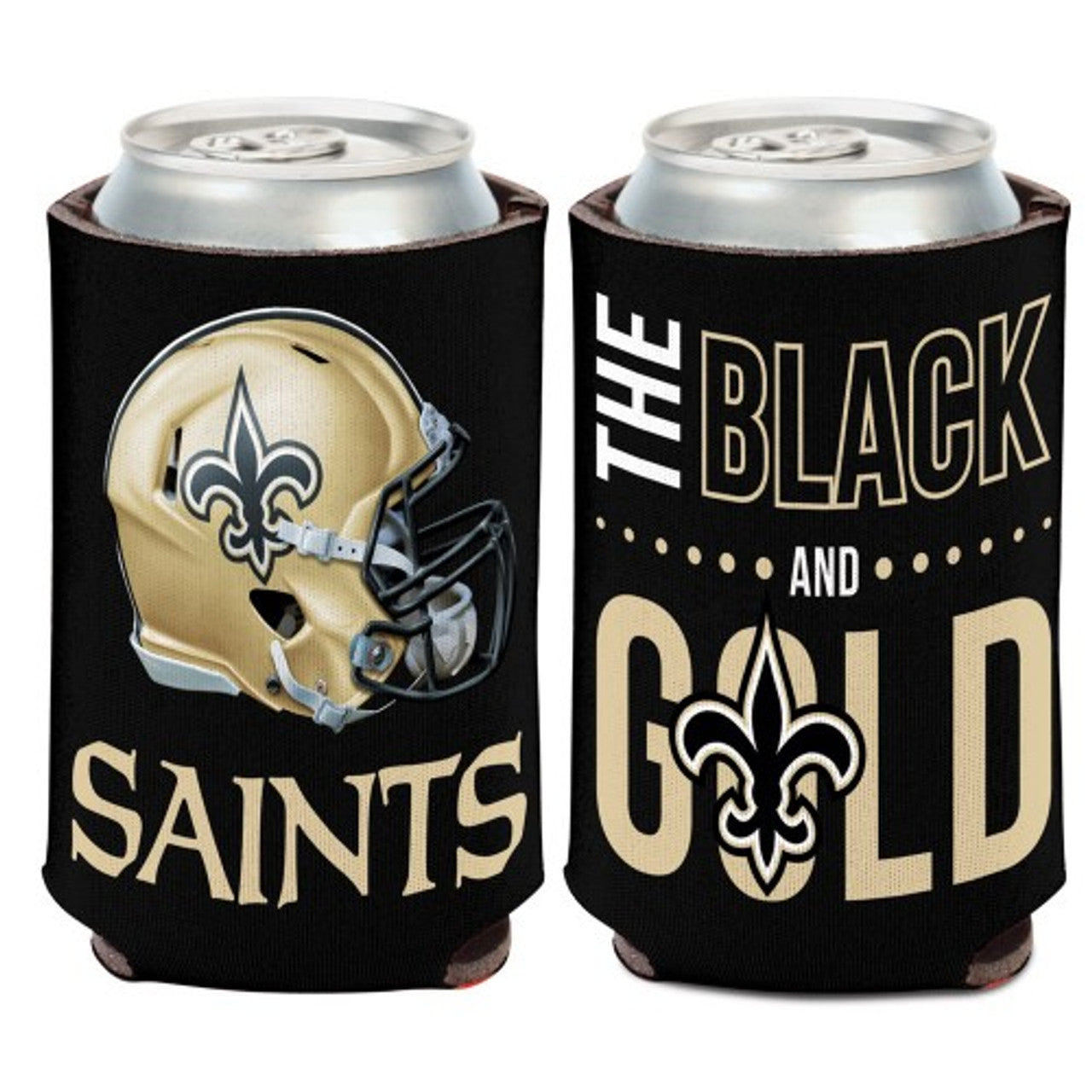 New Orleans Saints Can Cooler Slogan Design - Sports Collectibles, Sports Memorabilia, Sports Fan Shop, Sports Gifts