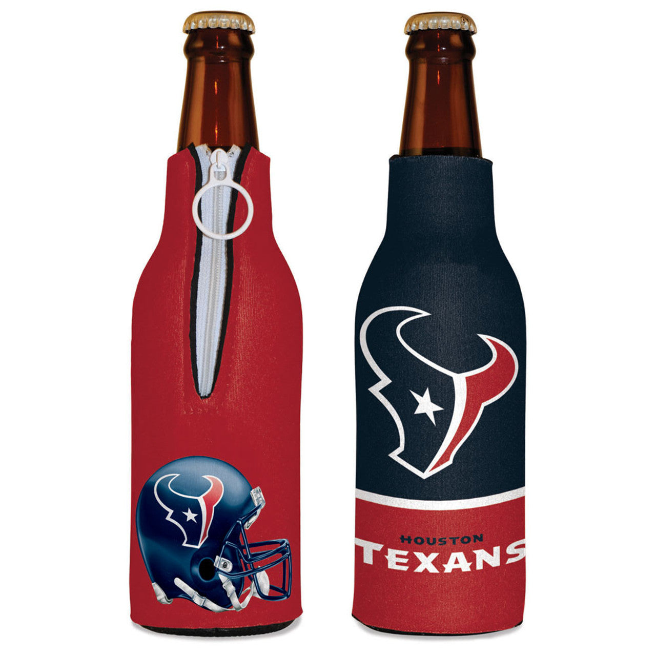 Houston Texans Bottle Cooler - Sports Collectibles, Sports Memorabilia, Sports Fan Shop, Sports Gifts