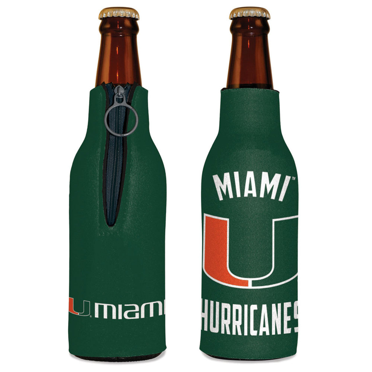 Miami Hurricanes Bottle Cooler - Sports Collectibles, Sports Memorabilia, Sports Fan Shop, Sports Gifts