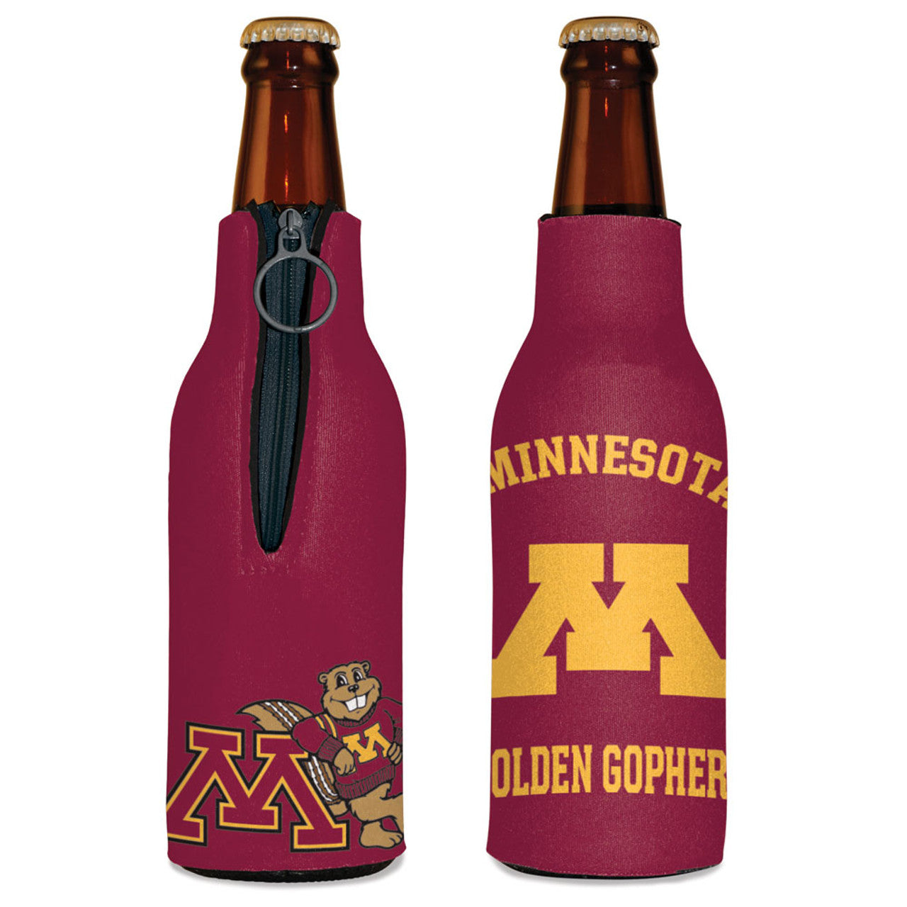 Minnesota Golden Gophers Bottle Cooler - Sports Collectibles, Sports Memorabilia, Sports Fan Shop, Sports Gifts