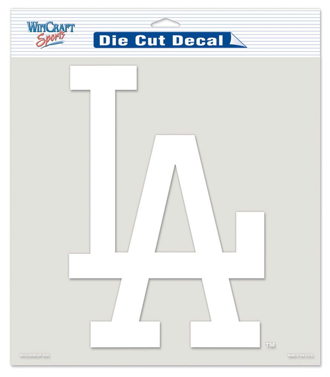 Los Angeles Dodgers Decal 8x8 Perfect Cut White - Sports Collectibles, Sports Memorabilia, Sports Fan Shop, Sports Gifts