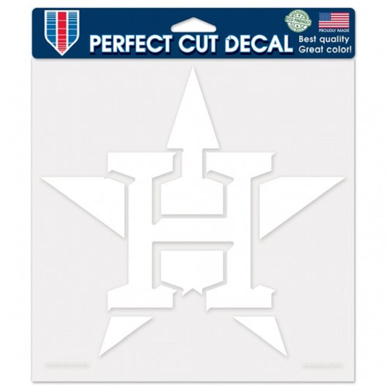 Houston Astros Decal 8x8 Die Cut White - Special Order - Sports Collectibles, Sports Memorabilia, Sports Fan Shop, Sports Gifts