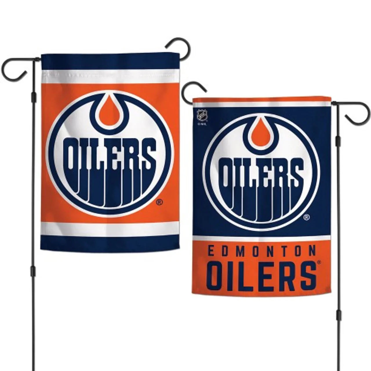 Edmonton Oilers Flag 12x18 Garden Style 2 Sided Special Order (CDG) - 757 Sports Collectibles