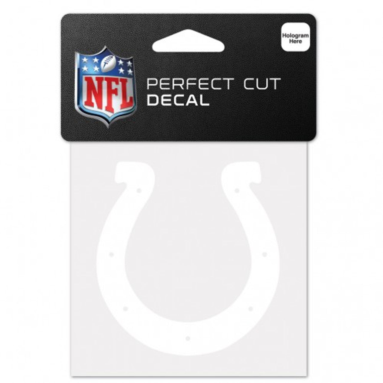 Indianapolis Colts Decal 4x4 Perfect Cut White - Sports Collectibles, Sports Memorabilia, Sports Fan Shop, Sports Gifts