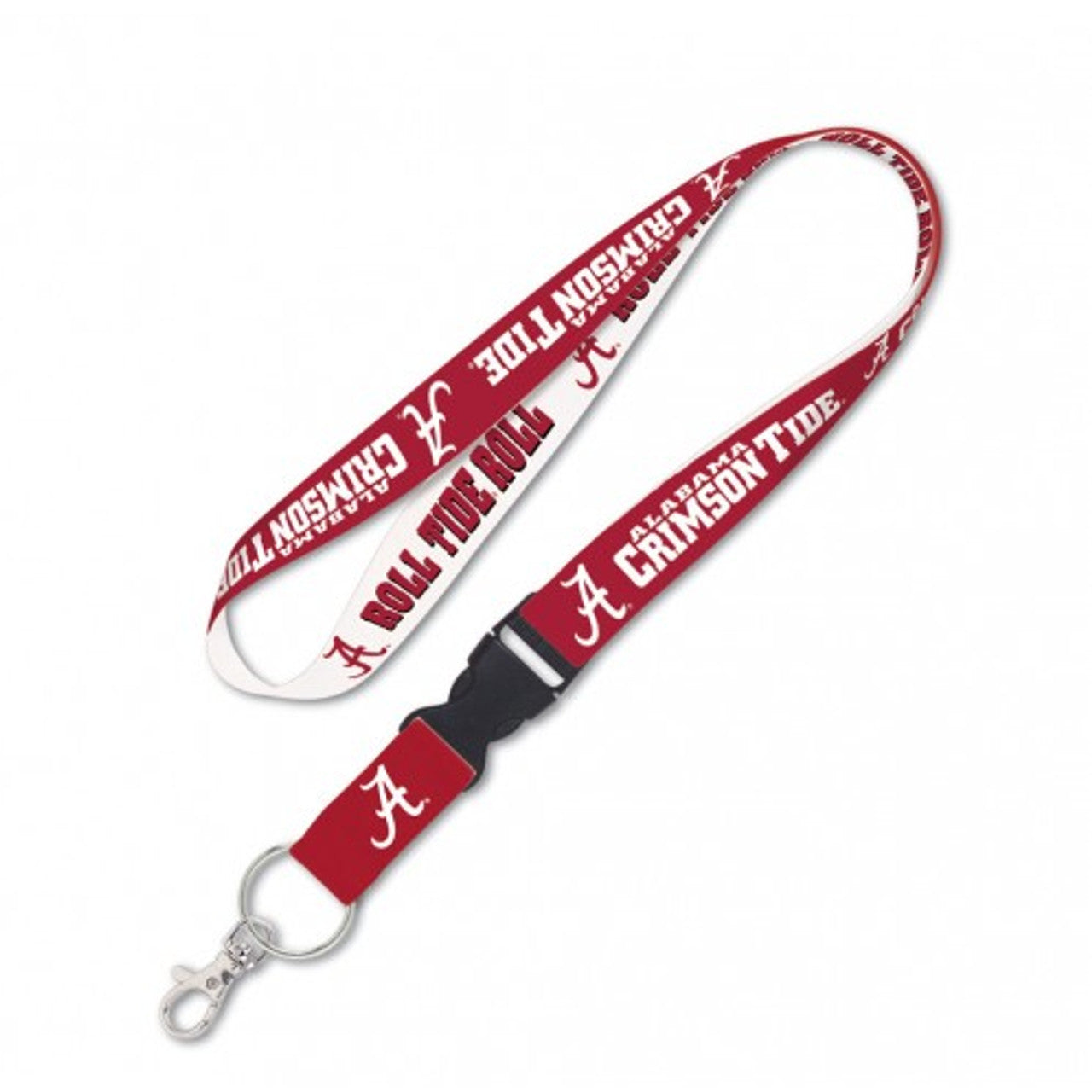 Alabama Crimson Tide Lanyard with Detachable Buckle - Sports Collectibles, Sports Memorabilia, Sports Fan Shop, Sports Gifts