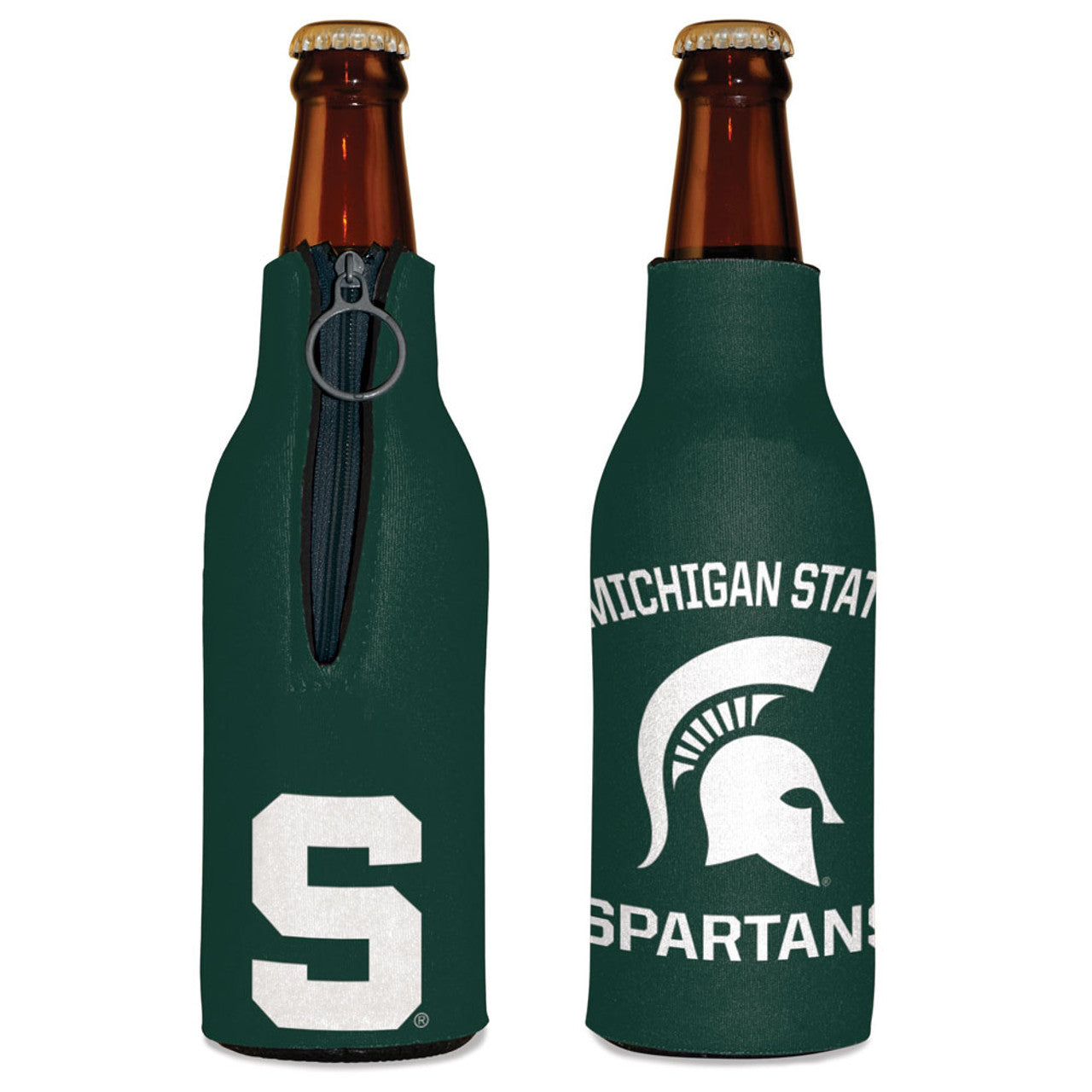 Michigan State Spartans Bottle Cooler - Sports Collectibles, Sports Memorabilia, Sports Fan Shop, Sports Gifts