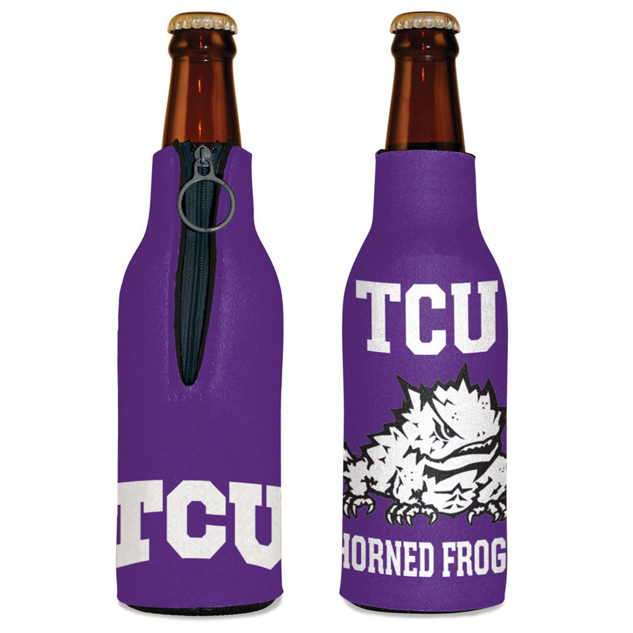 TCU Horned Frogs Bottle Cooler - Sports Collectibles, Sports Memorabilia, Sports Fan Shop, Sports Gifts