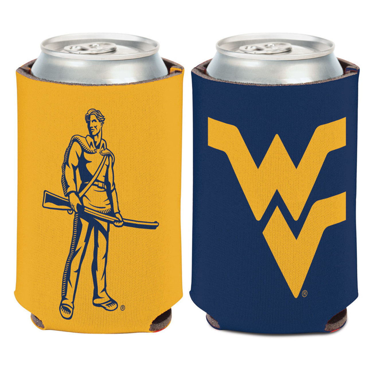 West Virginia Mountaineers Can Cooler - Sports Collectibles, Sports Memorabilia, Sports Fan Shop, Sports Gifts
