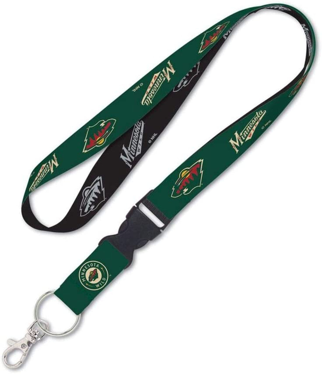 Minnesota Wild Lanyard with Detachable Buckle - Sports Collectibles, Sports Memorabilia, Sports Fan Shop, Sports Gifts