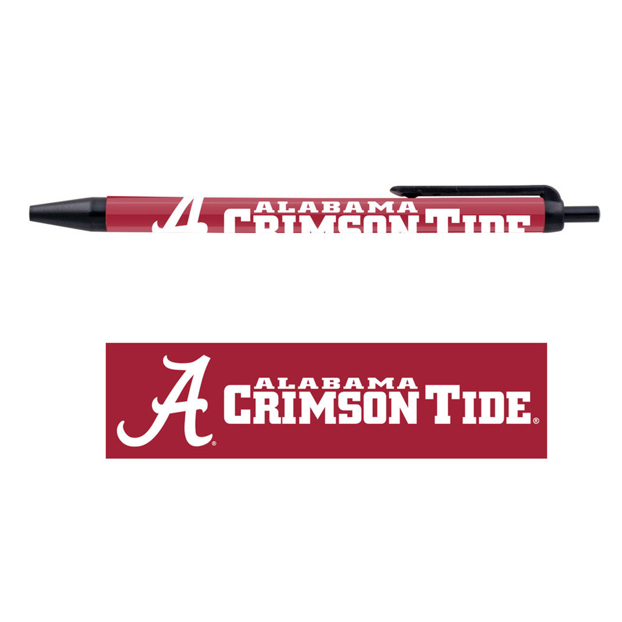 Alabama Crimson Tide Pens 5 Pack - Sports Collectibles, Sports Memorabilia, Sports Fan Shop, Sports Gifts