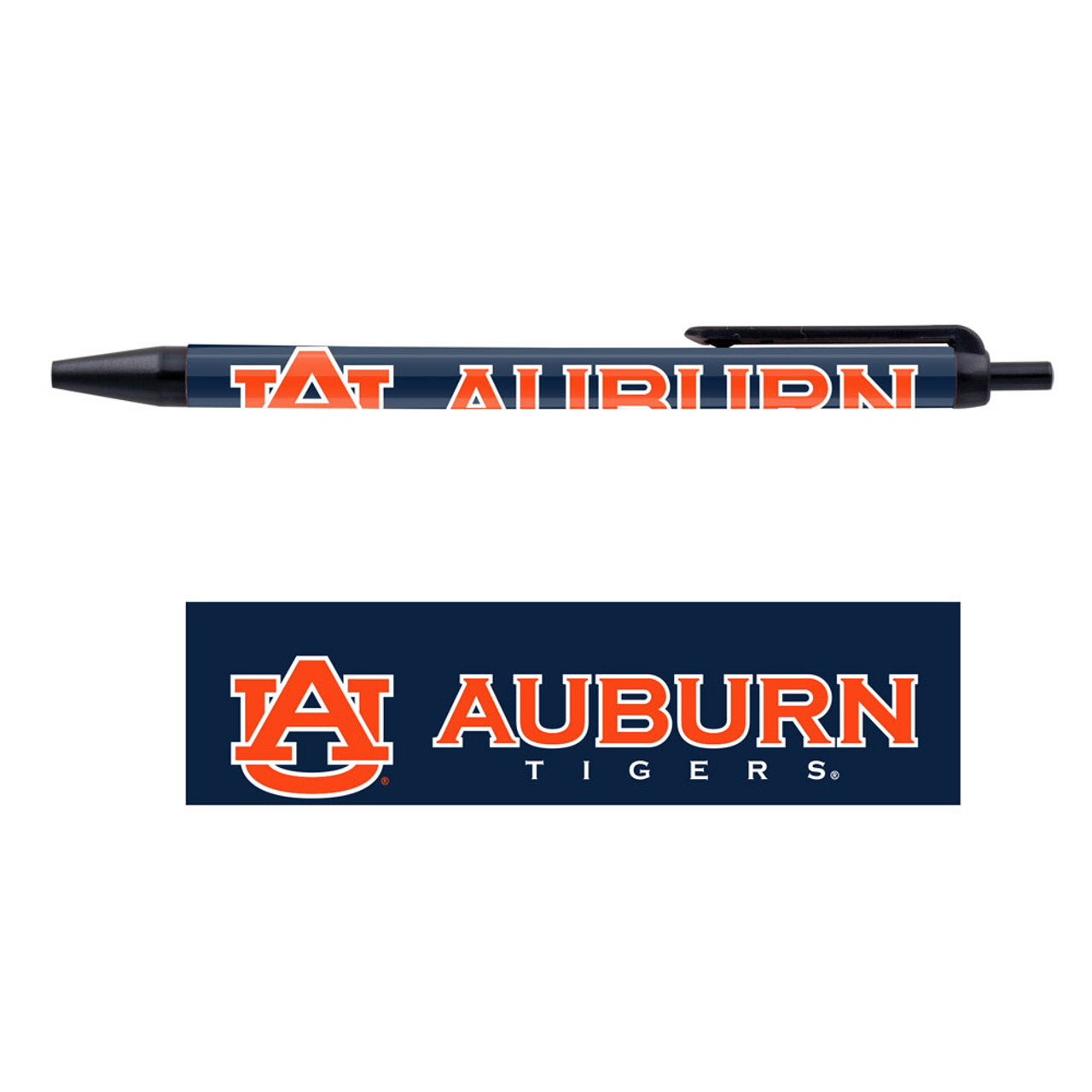 Auburn Tigers Pens 5 Pack - Sports Collectibles, Sports Memorabilia, Sports Fan Shop, Sports Gifts