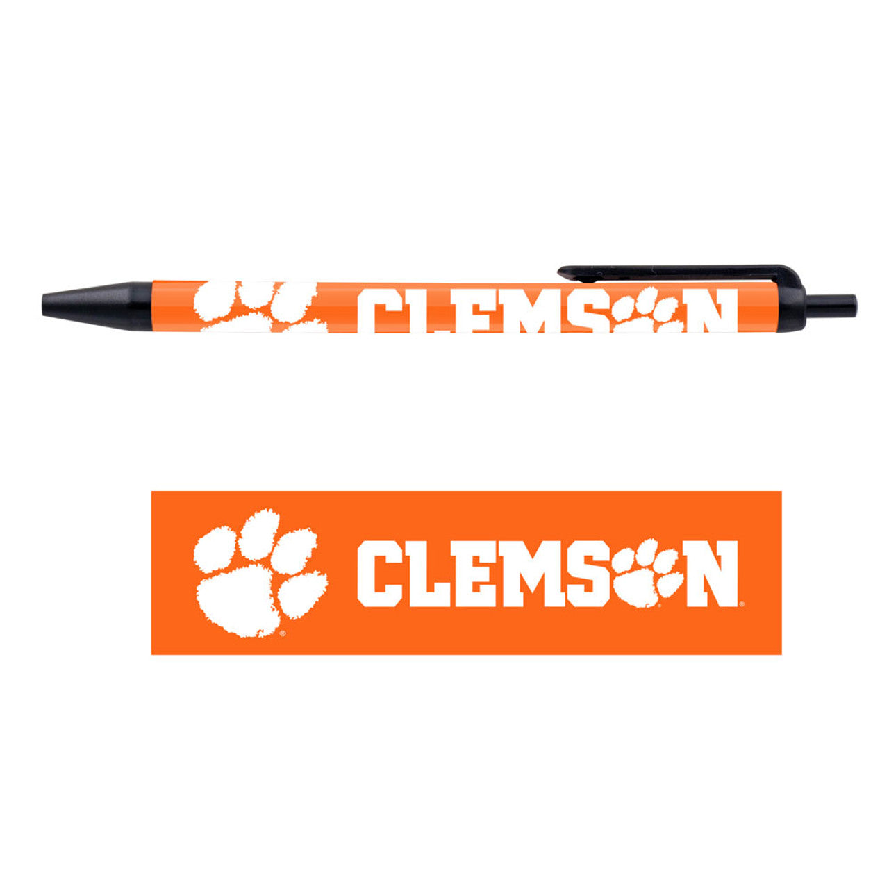 Clemson Tigers Pens 5 Pack - Sports Collectibles, Sports Memorabilia, Sports Fan Shop, Sports Gifts