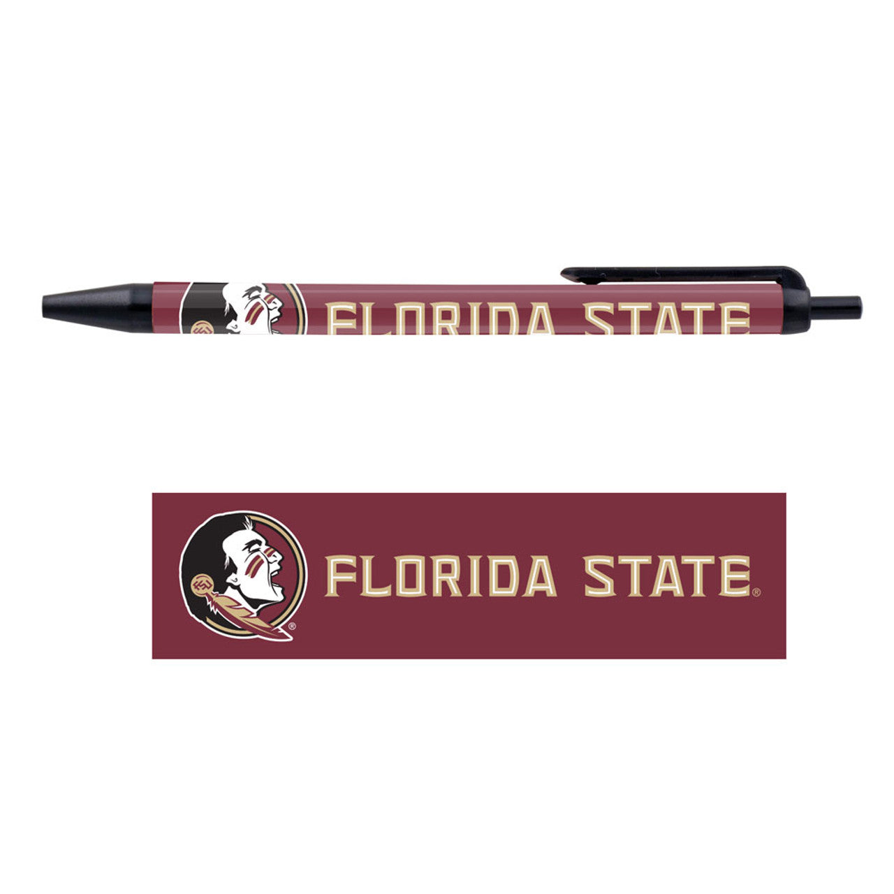 Florida State Seminoles Pens 5 Pack - Sports Collectibles, Sports Memorabilia, Sports Fan Shop, Sports Gifts