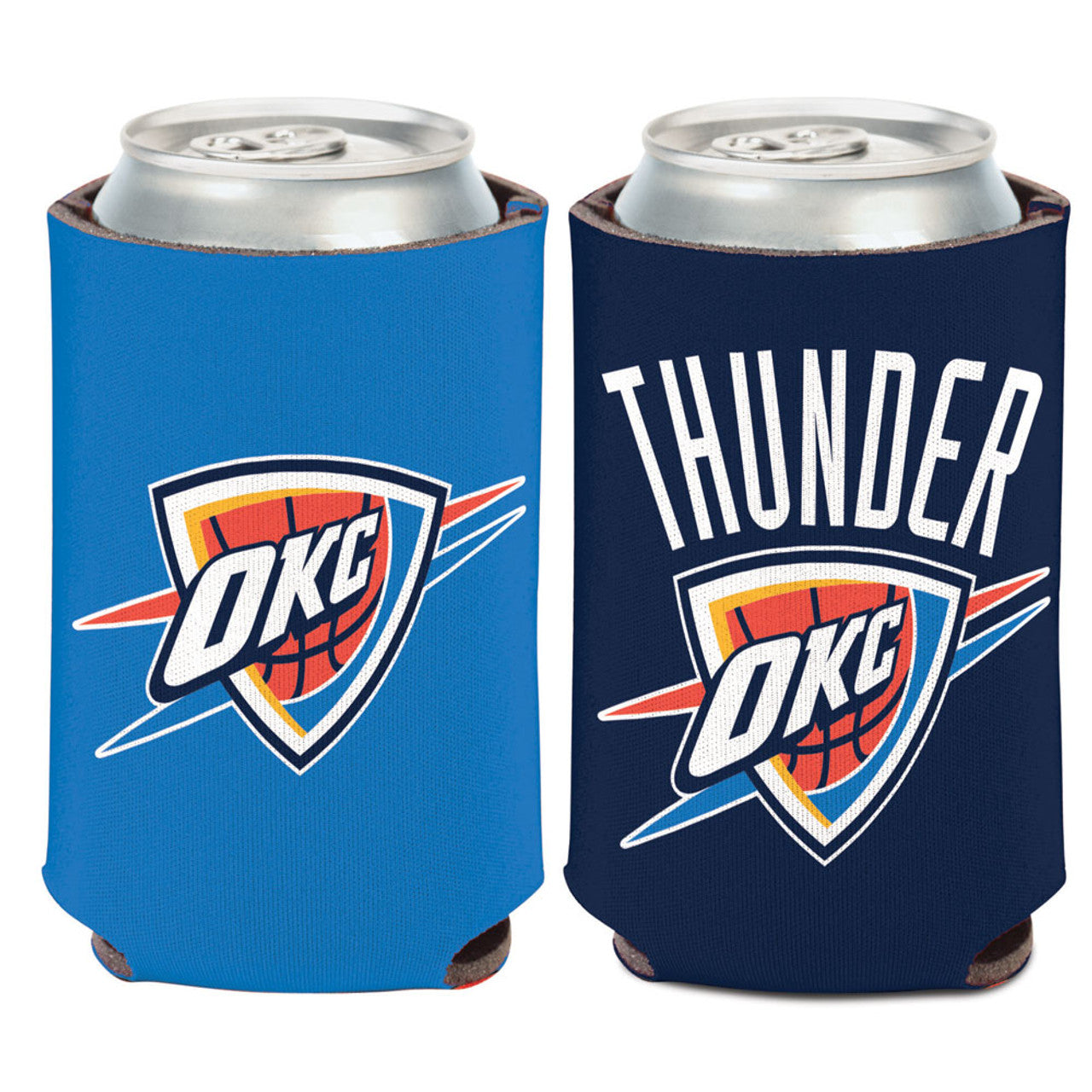 Oklahoma City Thunder Can Cooler - Sports Collectibles, Sports Memorabilia, Sports Fan Shop, Sports Gifts