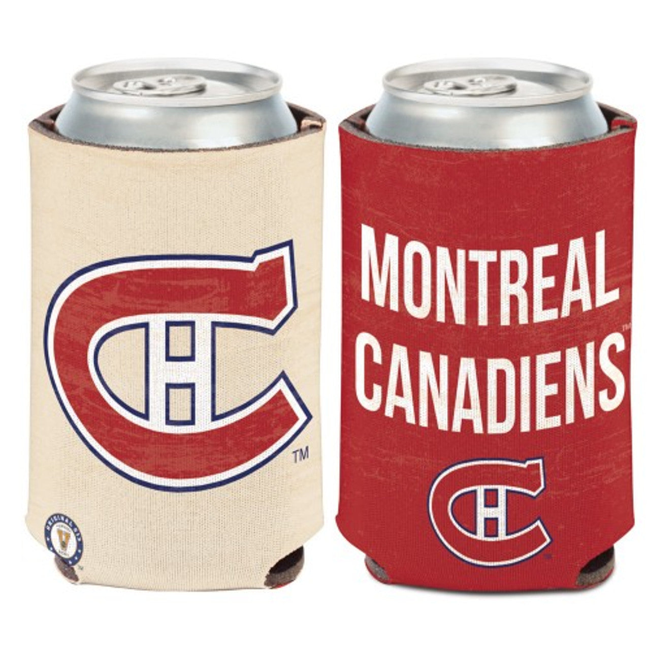 Montreal Canadiens Can Cooler Vintage Design Special Order - Sports Collectibles, Sports Memorabilia, Sports Fan Shop, Sports Gifts