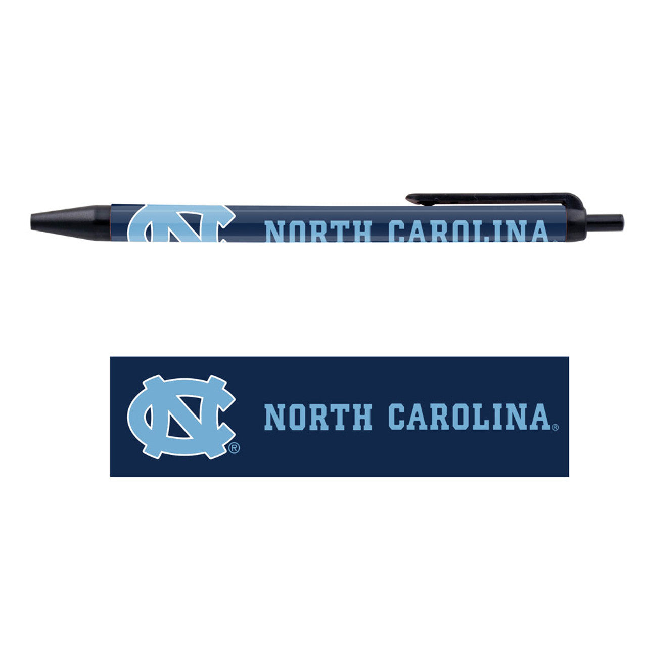 North Carolina Tar Heels Pens 5 Pack - Sports Collectibles, Sports Memorabilia, Sports Fan Shop, Sports Gifts