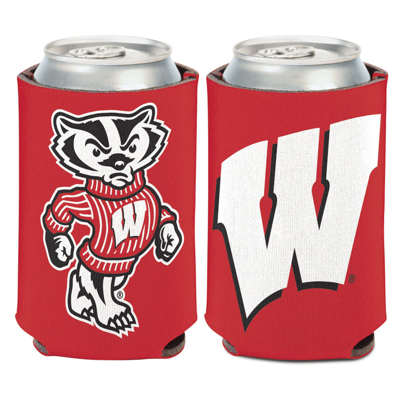 Wisconsin Badgers Can Cooler - Sports Collectibles, Sports Memorabilia, Sports Fan Shop, Sports Gifts