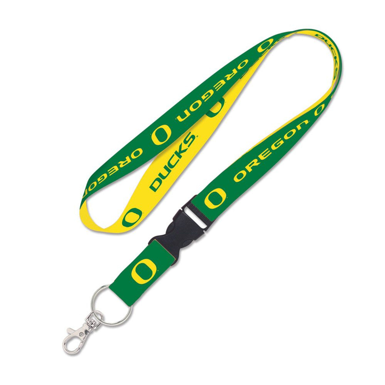 Oregon Ducks Lanyard with Detachable Buckle - Sports Collectibles, Sports Memorabilia, Sports Fan Shop, Sports Gifts