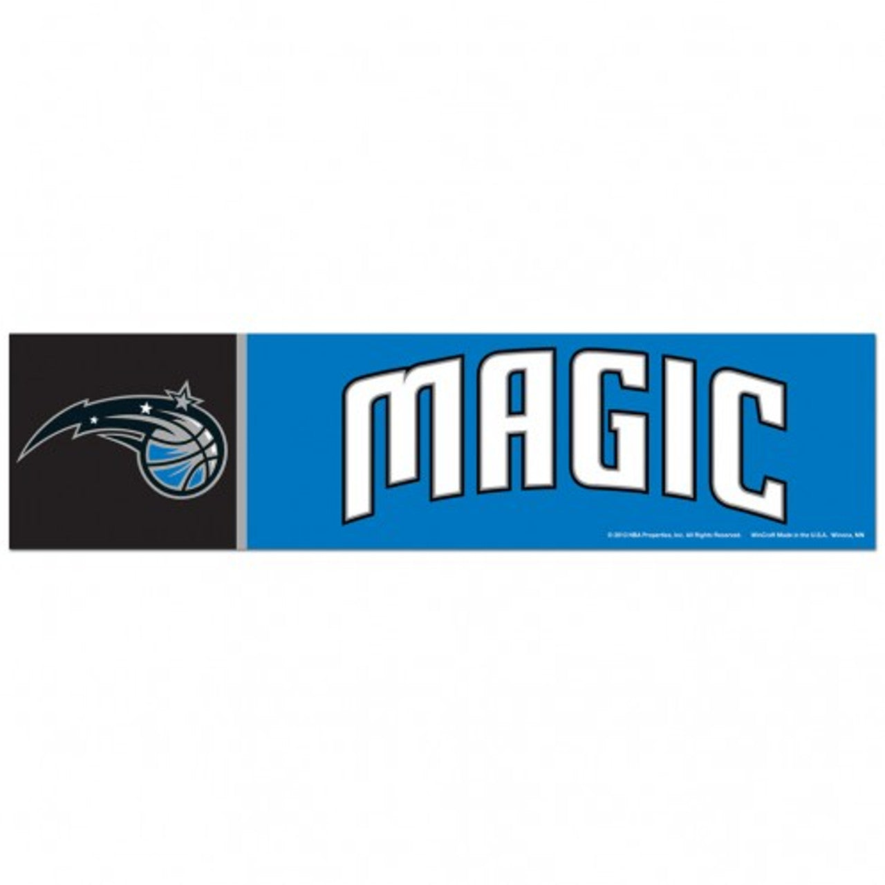 Orlando Magic Decal 3x12 Bumper Strip Style - Special Order - Sports Collectibles, Sports Memorabilia, Sports Fan Shop, Sports Gifts