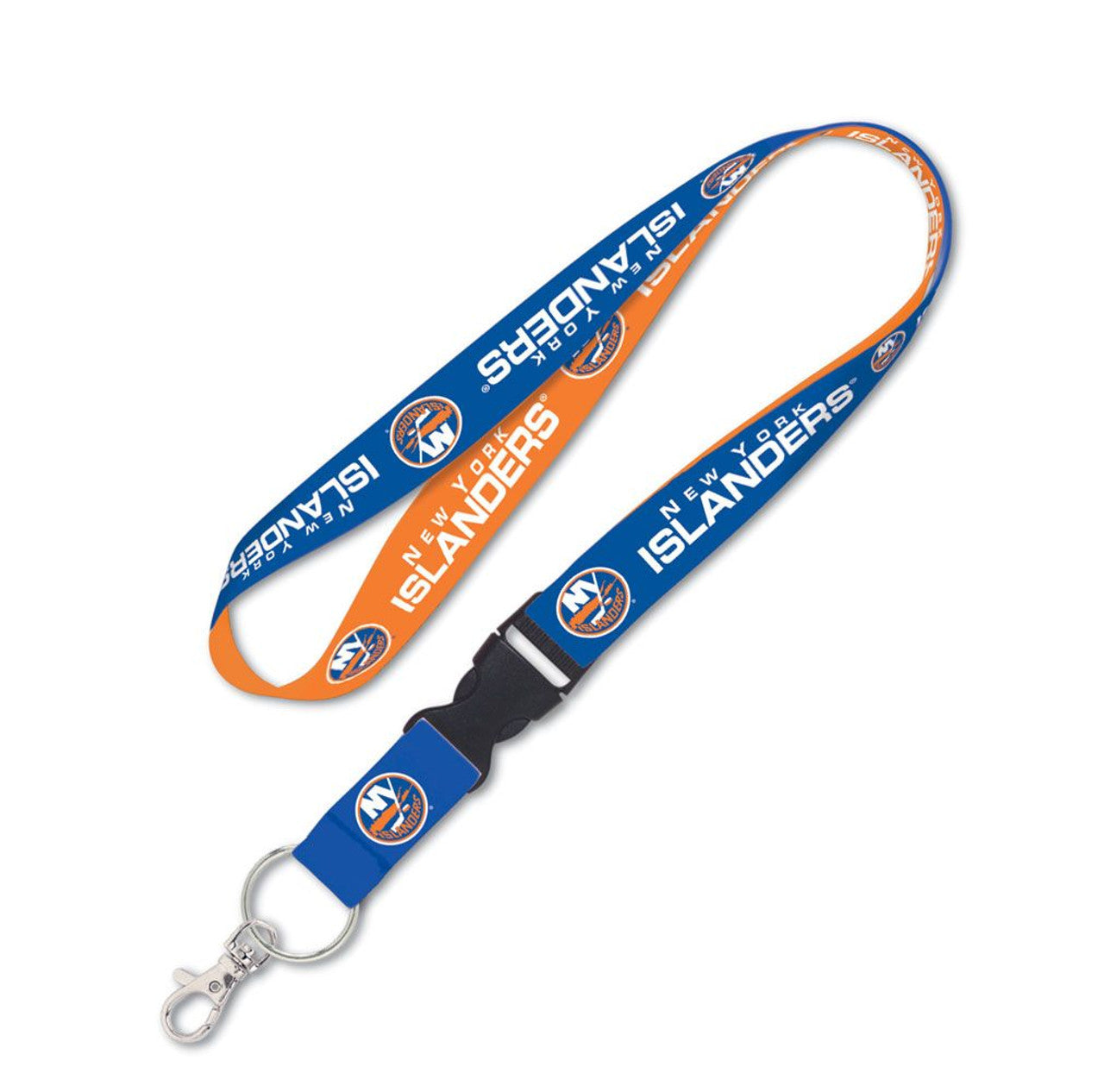 New York Islanders Lanyard with Detachable Buckle Special Order - Sports Collectibles, Sports Memorabilia, Sports Fan Shop, Sports Gifts