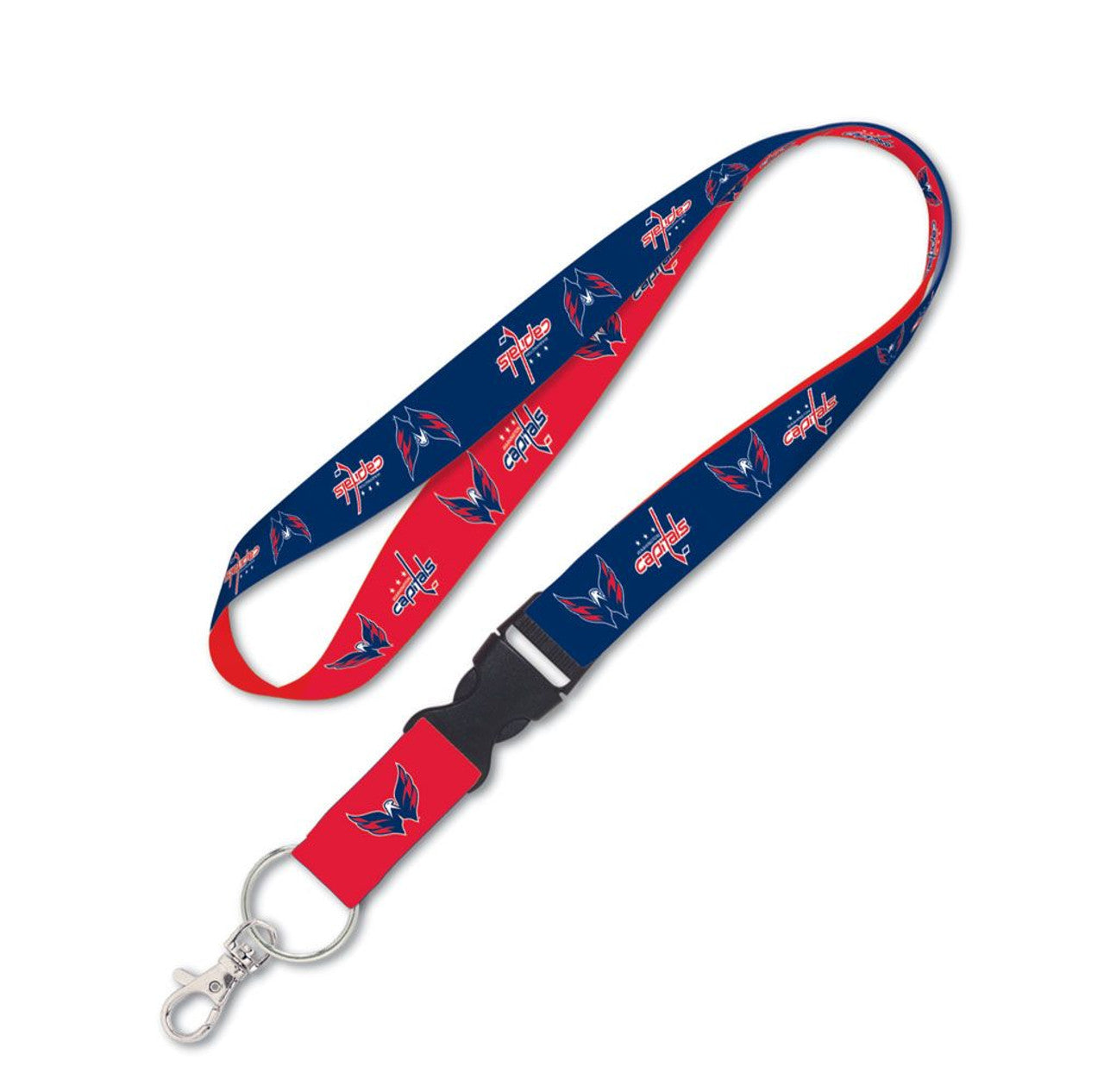 Washington Capitals Lanyard with Detachable Buckle Special Order - Sports Collectibles, Sports Memorabilia, Sports Fan Shop, Sports Gifts