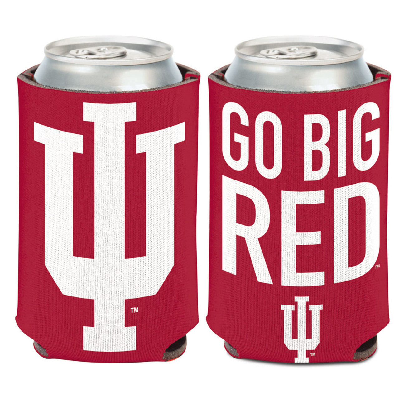 Indiana Hoosiers Can Cooler Slogan Design Special Order - Sports Collectibles, Sports Memorabilia, Sports Fan Shop, Sports Gifts