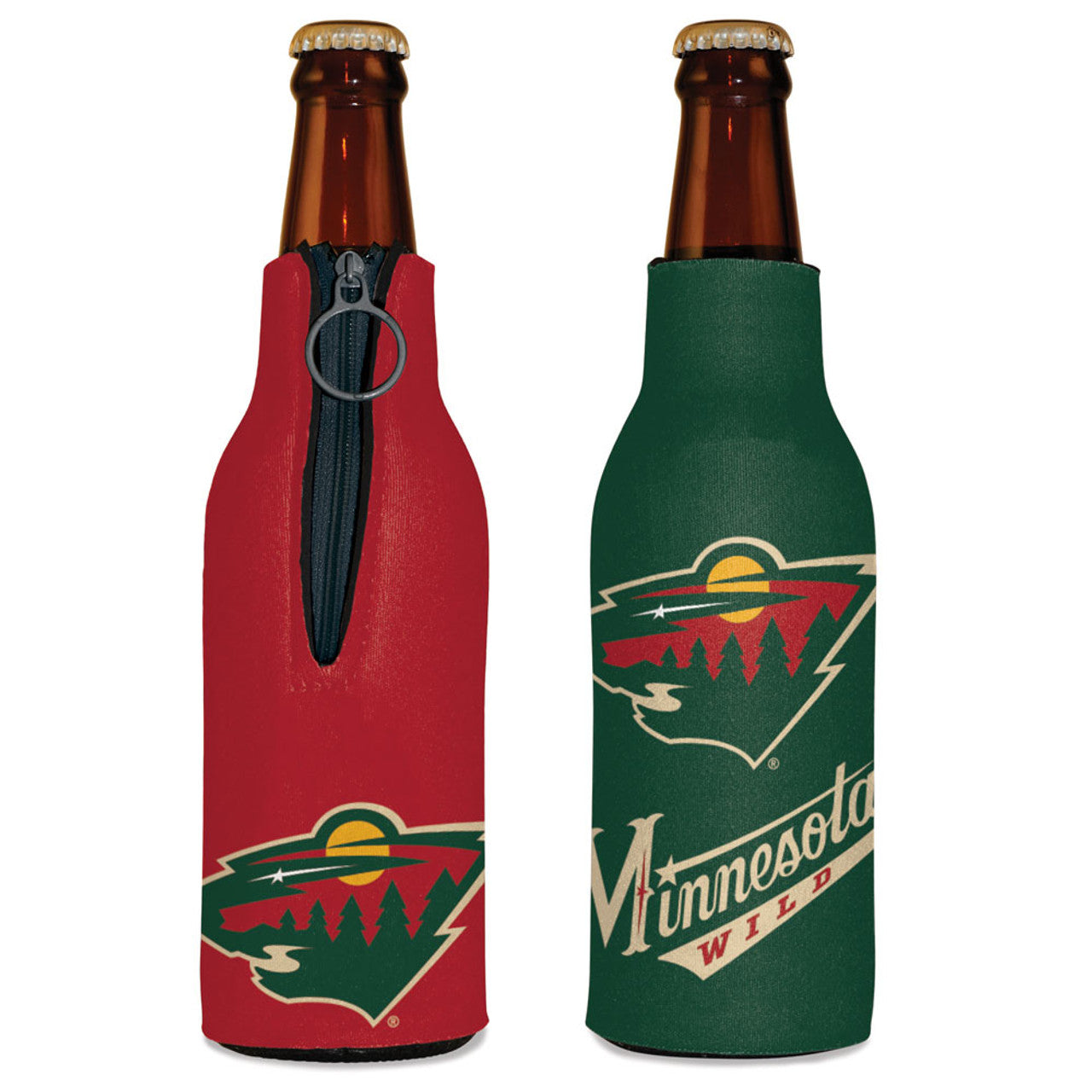 Minnesota Wild Bottle Cooler - Sports Collectibles, Sports Memorabilia, Sports Fan Shop, Sports Gifts