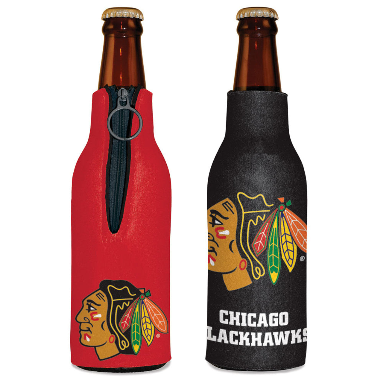 Chicago Blackhawks Bottle Cooler - Sports Collectibles, Sports Memorabilia, Sports Fan Shop, Sports Gifts