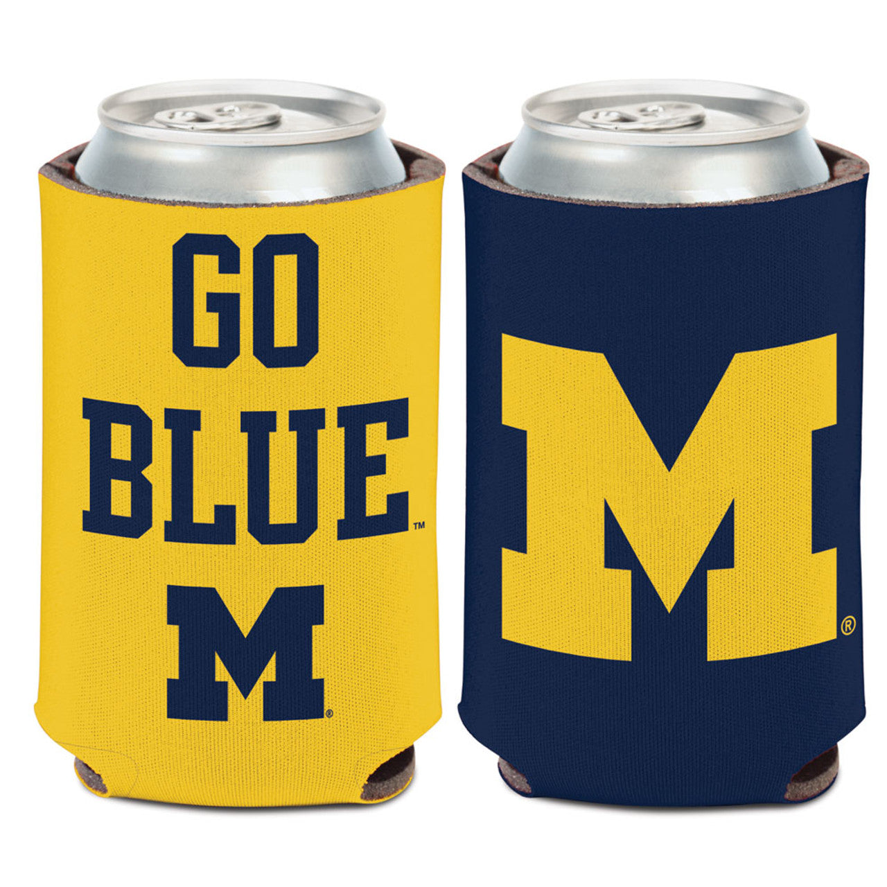 Michigan Wolverines Can Cooler Slogan Design Special Order - Sports Collectibles, Sports Memorabilia, Sports Fan Shop, Sports Gifts
