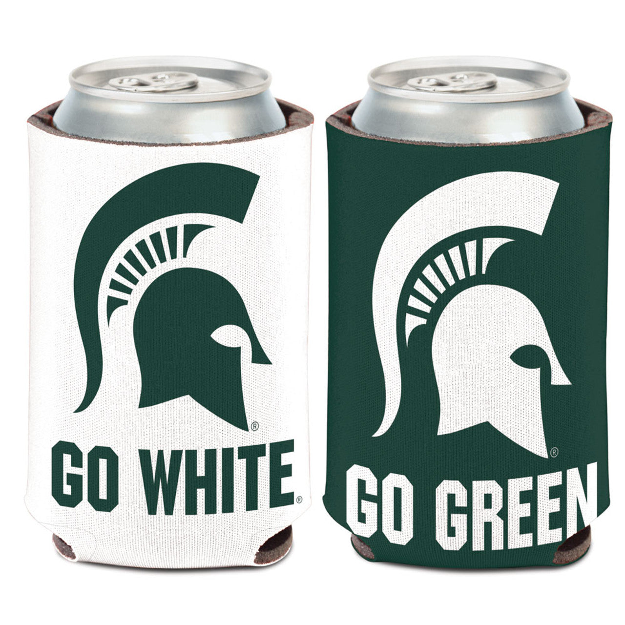 Michigan State Spartans Can Cooler Slogan Design Special Order - Sports Collectibles, Sports Memorabilia, Sports Fan Shop, Sports Gifts