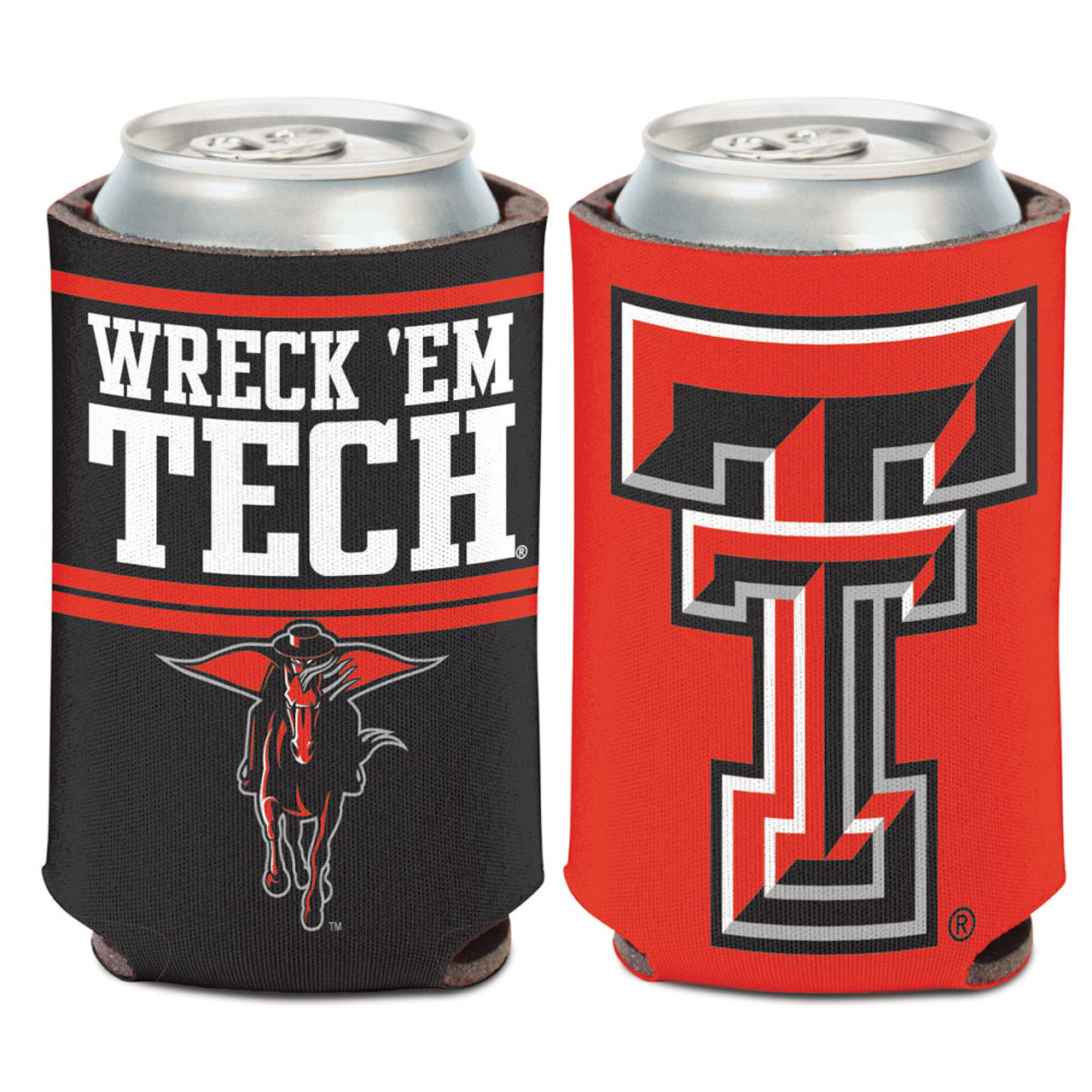 Texas Tech Red Raiders Can Cooler Slogan Design Special Order - Sports Collectibles, Sports Memorabilia, Sports Fan Shop, Sports Gifts