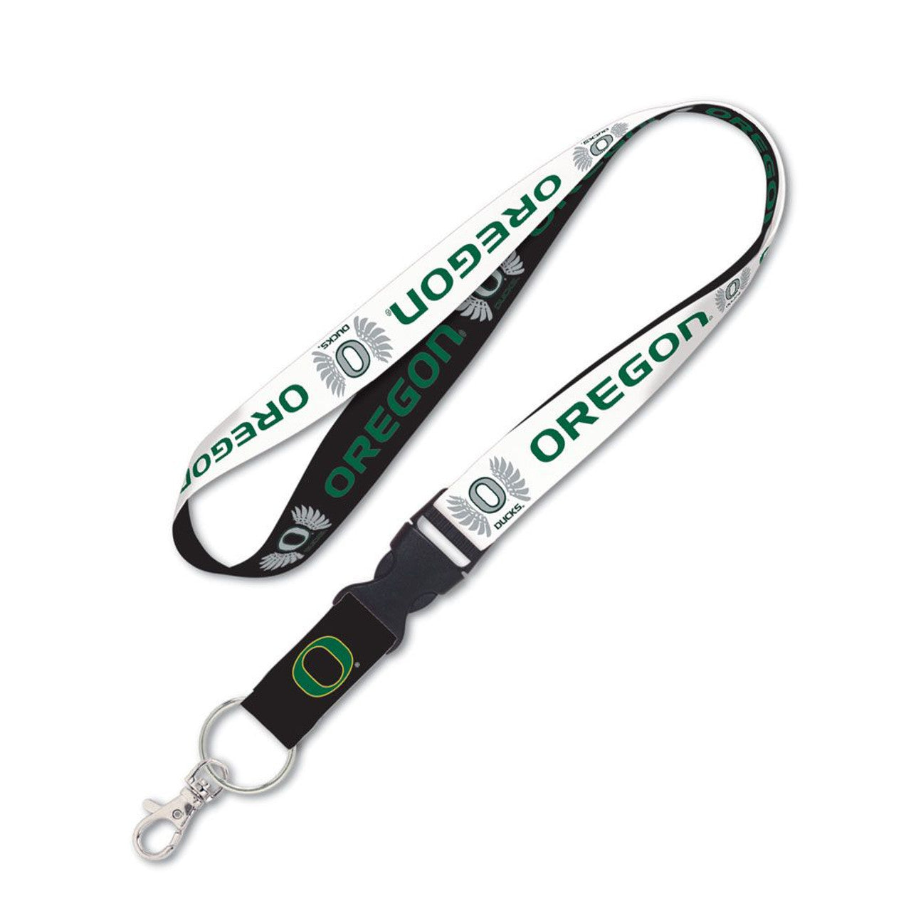 Oregon Ducks Lanyard with Detachable Buckle Wings Design Special Order - Sports Collectibles, Sports Memorabilia, Sports Fan Shop, Sports Gifts