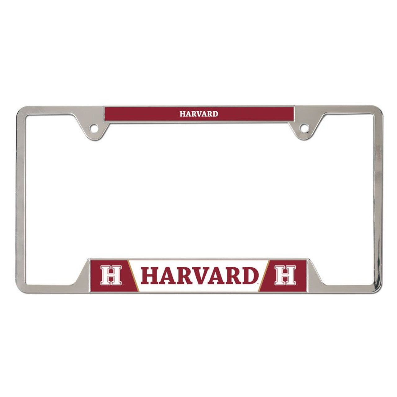 Harvard Crimson License Plate Frame Metal Special Order - Sports Collectibles, Sports Memorabilia, Sports Fan Shop, Sports Gifts