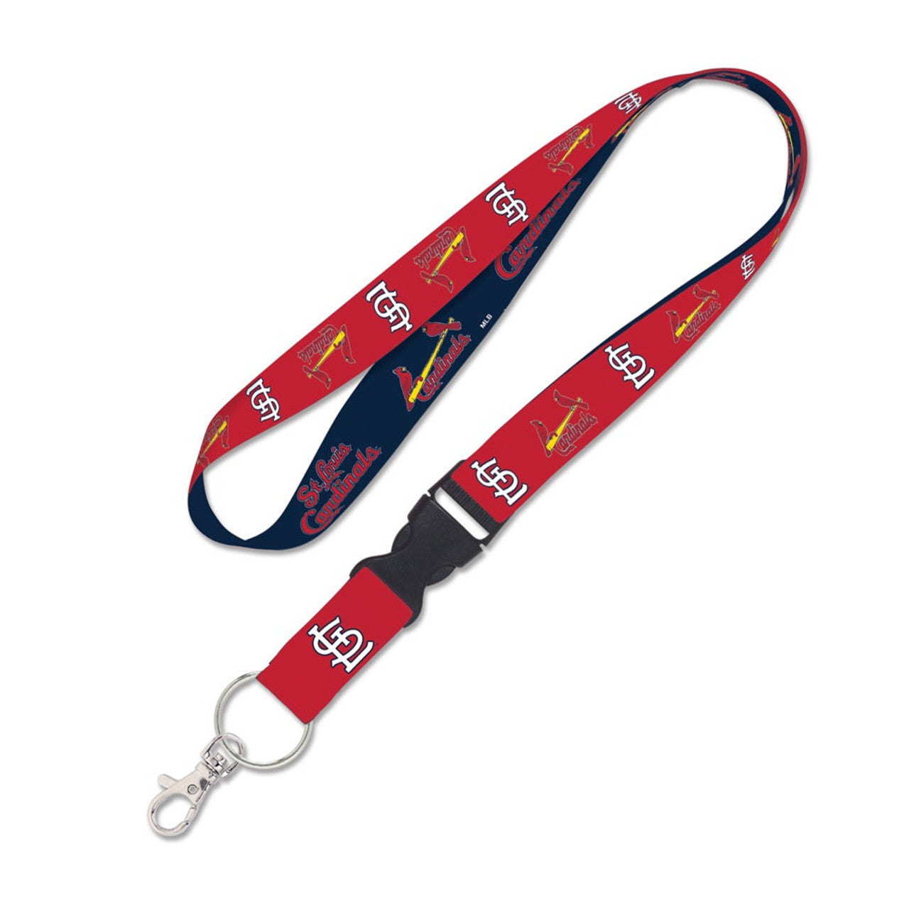 St Louis Cardinals Lanyard with Detachable Buckle - Sports Collectibles, Sports Memorabilia, Sports Fan Shop, Sports Gifts