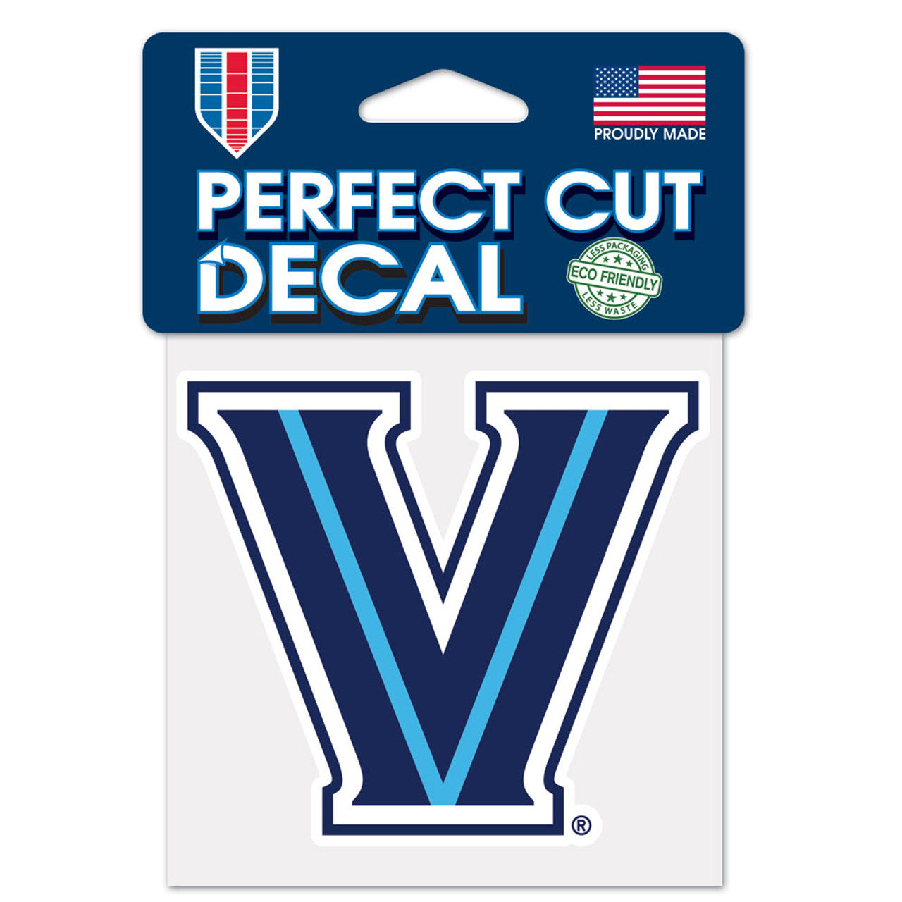 Villanova Wildcats Decal 4x4 Perfect Cut Color - Sports Collectibles, Sports Memorabilia, Sports Fan Shop, Sports Gifts