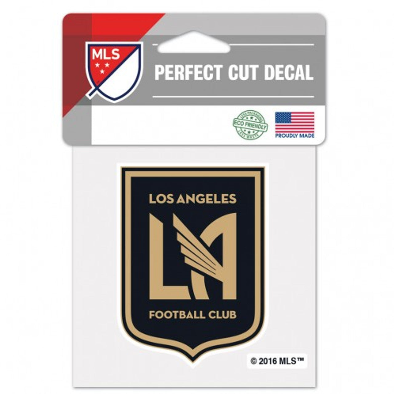 Los Angeles FC Decal 4x4 Perfect Cut Color - Special Order - Sports Collectibles, Sports Memorabilia, Sports Fan Shop, Sports Gifts