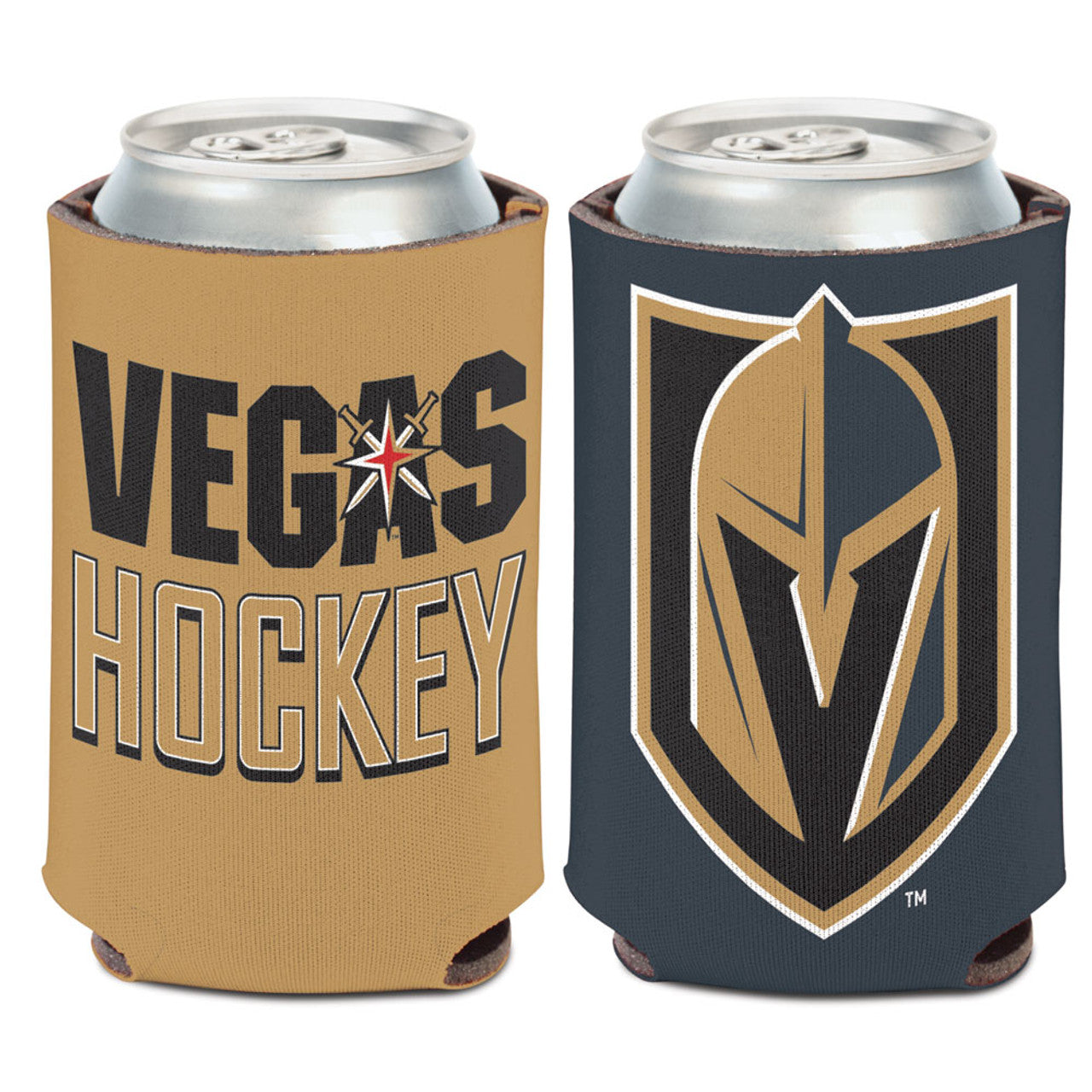 Vegas Golden Knights Can Cooler Slogan Design Special Order - Sports Collectibles, Sports Memorabilia, Sports Fan Shop, Sports Gifts