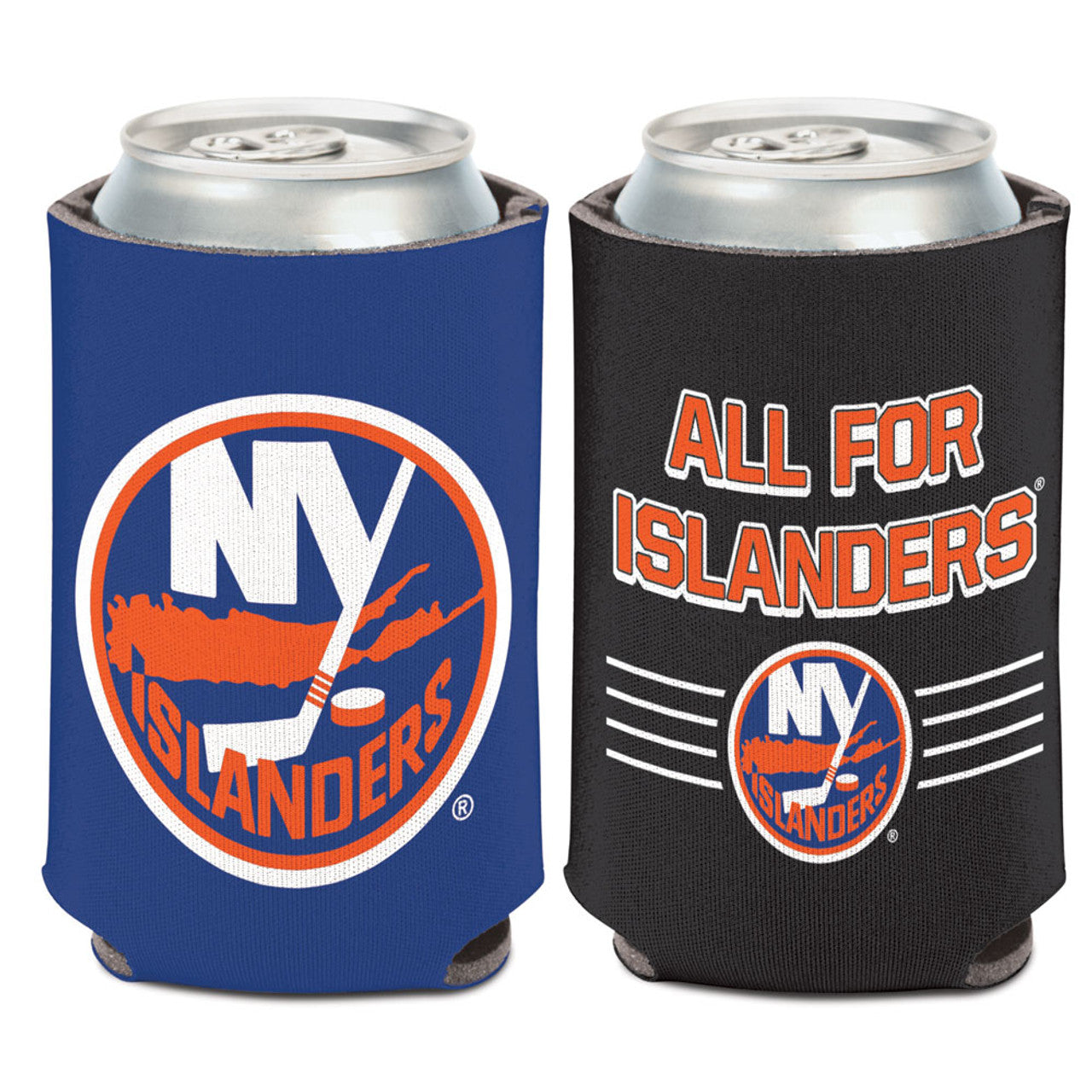 New York Islanders Can Cooler Slogan Design Special Order - Sports Collectibles, Sports Memorabilia, Sports Fan Shop, Sports Gifts