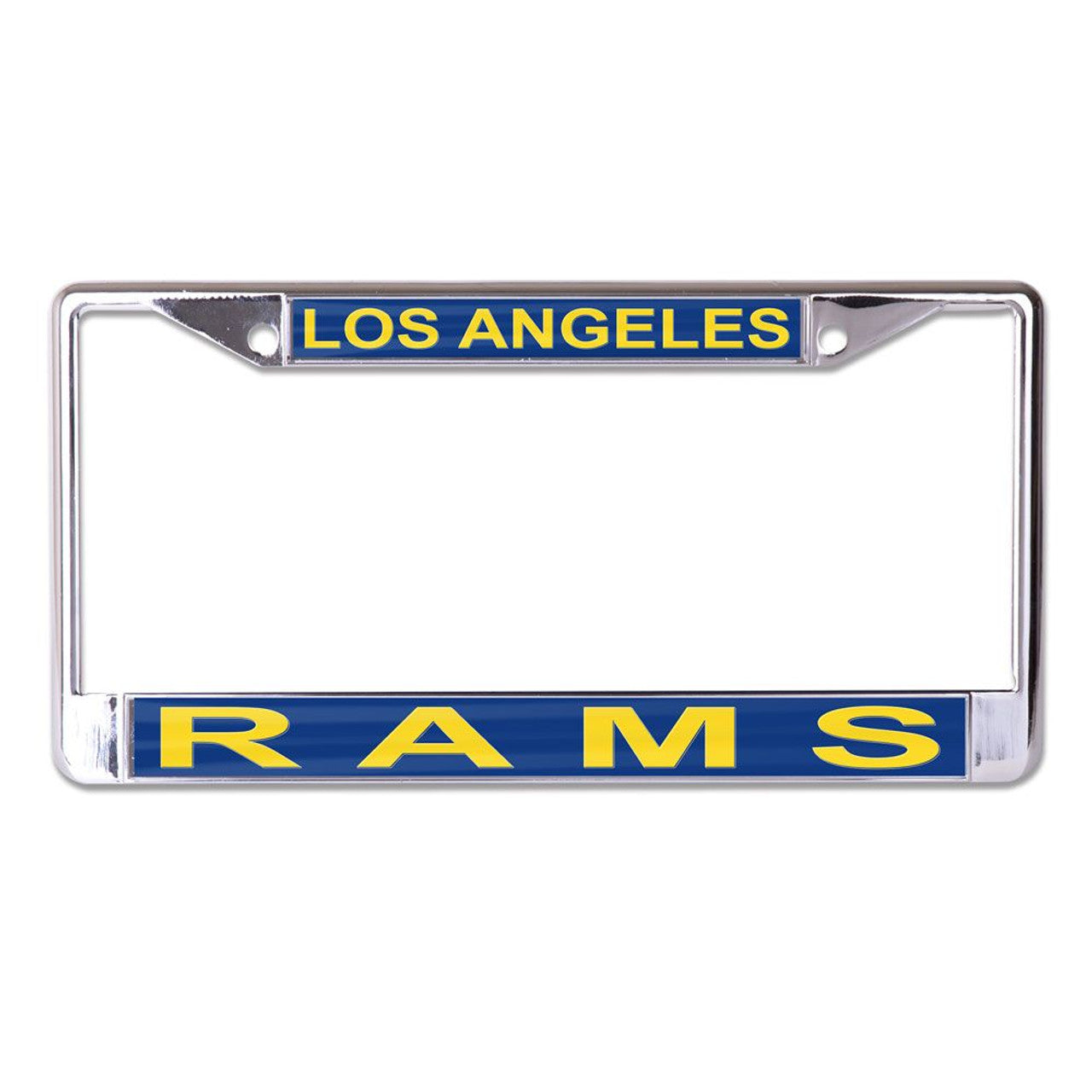 Los Angeles Rams License Plate Frame - Inlaid - Special Order - Sports Collectibles, Sports Memorabilia, Sports Fan Shop, Sports Gifts