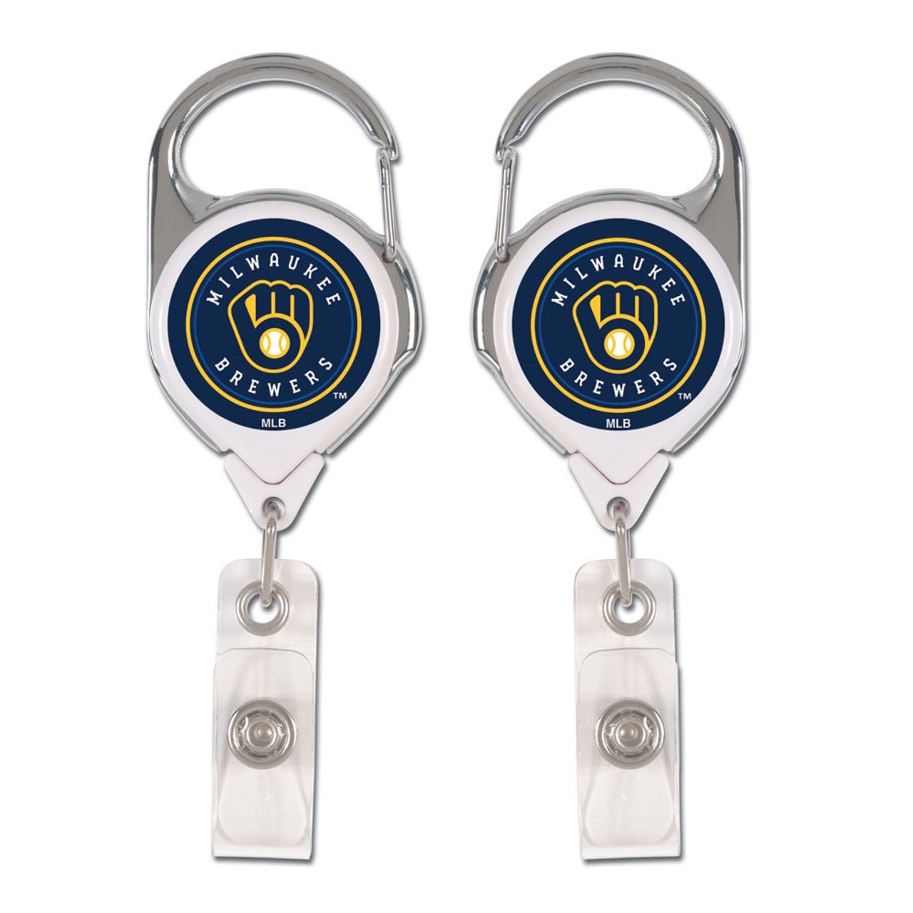 Milwaukee Brewers Badge Holder Premium Retractable - Sports Collectibles, Sports Memorabilia, Sports Fan Shop, Sports Gifts