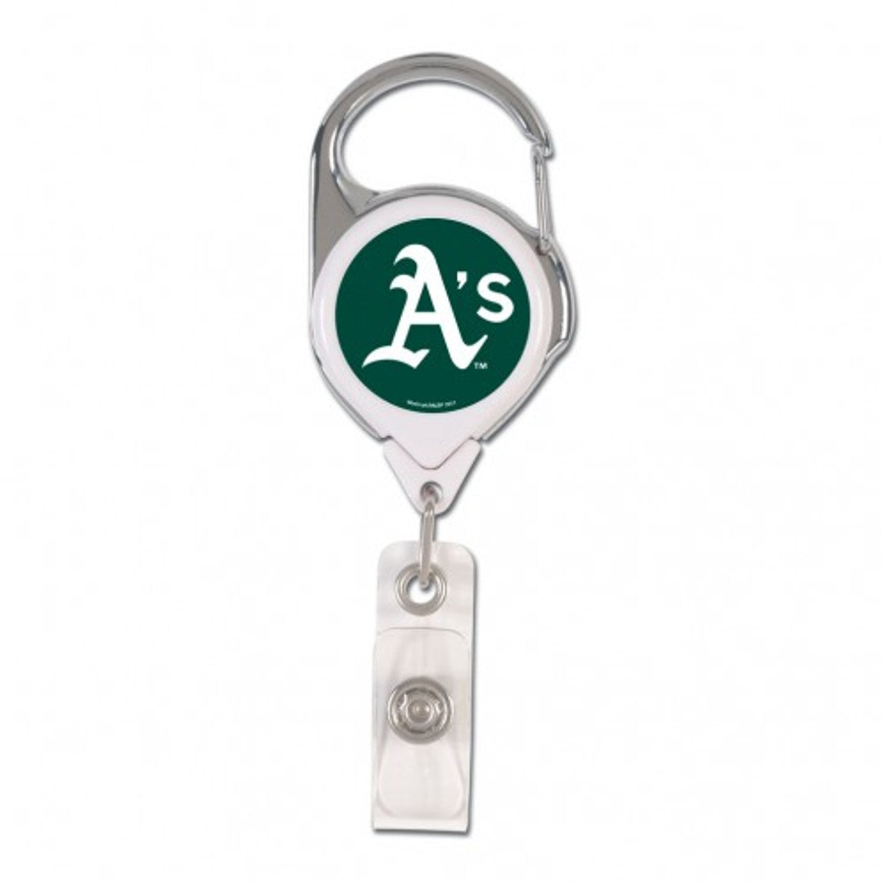Oakland Athletics Retractable Premium Badge Holder - Sports Collectibles, Sports Memorabilia, Sports Fan Shop, Sports Gifts