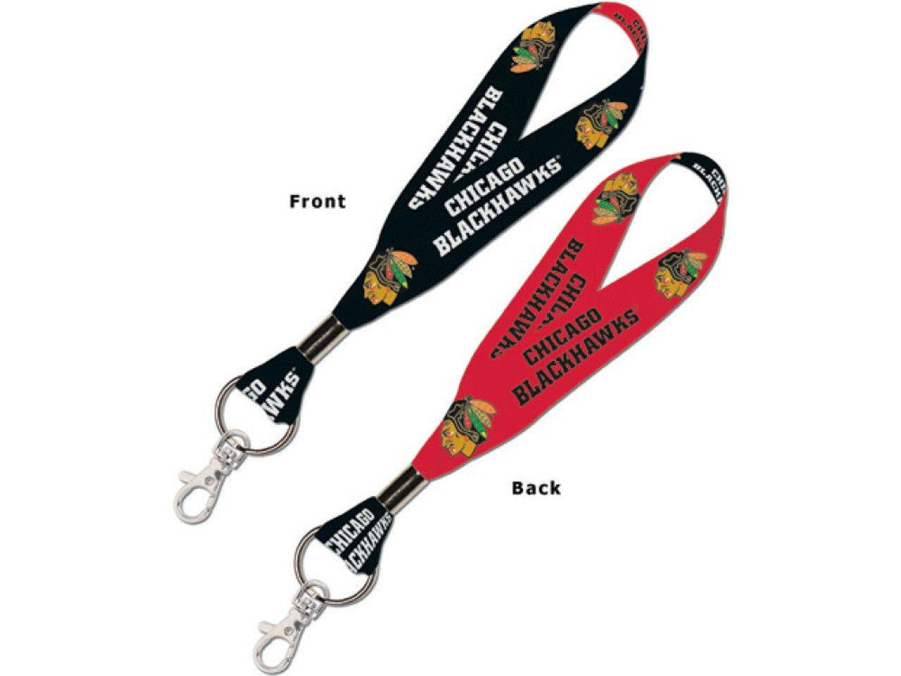 Chicago Blackhawks Key Strap 1 Inch - Sports Collectibles, Sports Memorabilia, Sports Fan Shop, Sports Gifts