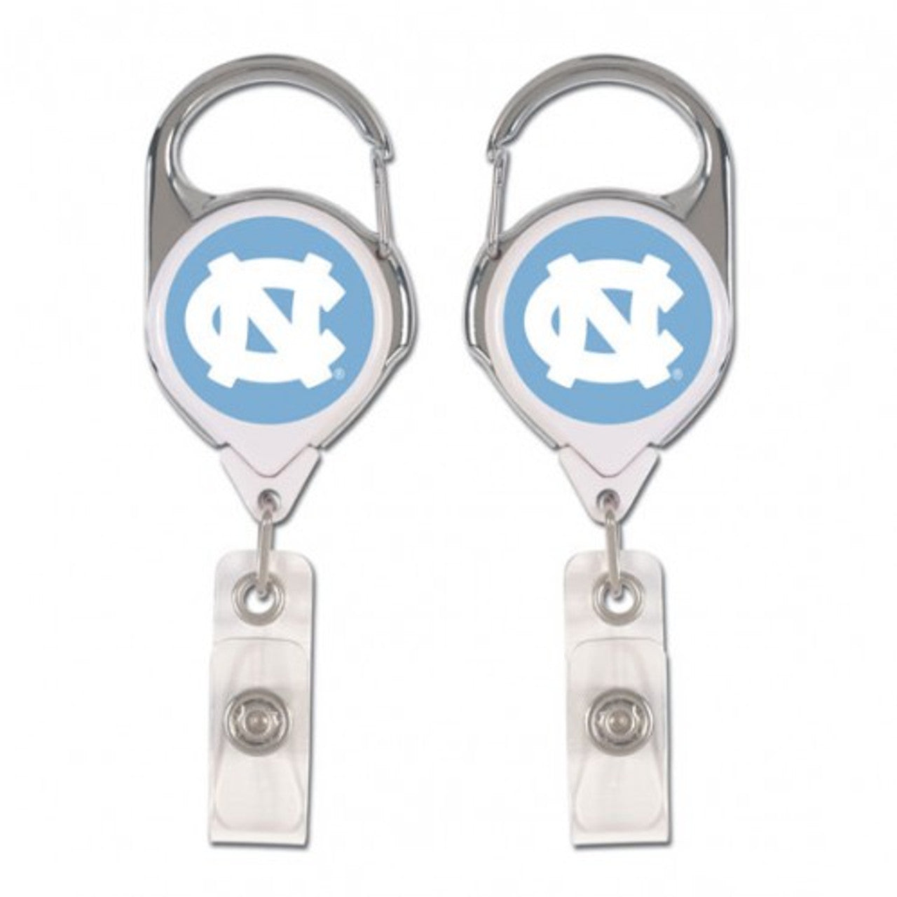 North Carolina Tar Heels Badge Holder Premium Retractable - Sports Collectibles, Sports Memorabilia, Sports Fan Shop, Sports Gifts